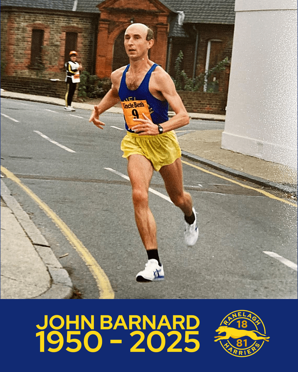 John Rannard John Barnard (1950 - 2025) — Ranelagh Harriers