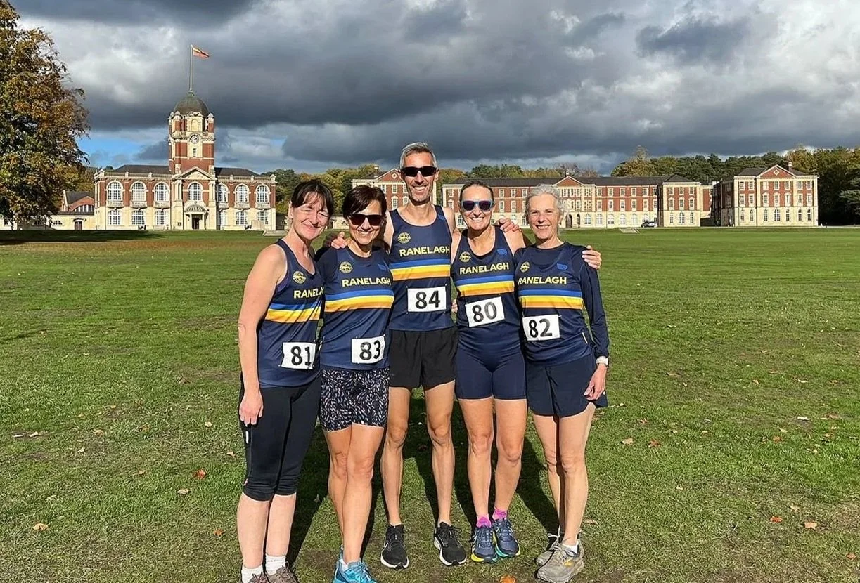 Colette, Carol, Ted, Becs & Sally at Sandhurst