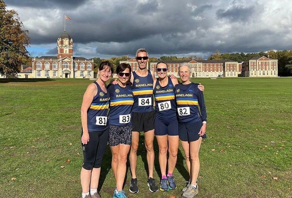 Colette, Carol, Ted, Becs &amp; Sally at Sandhurst