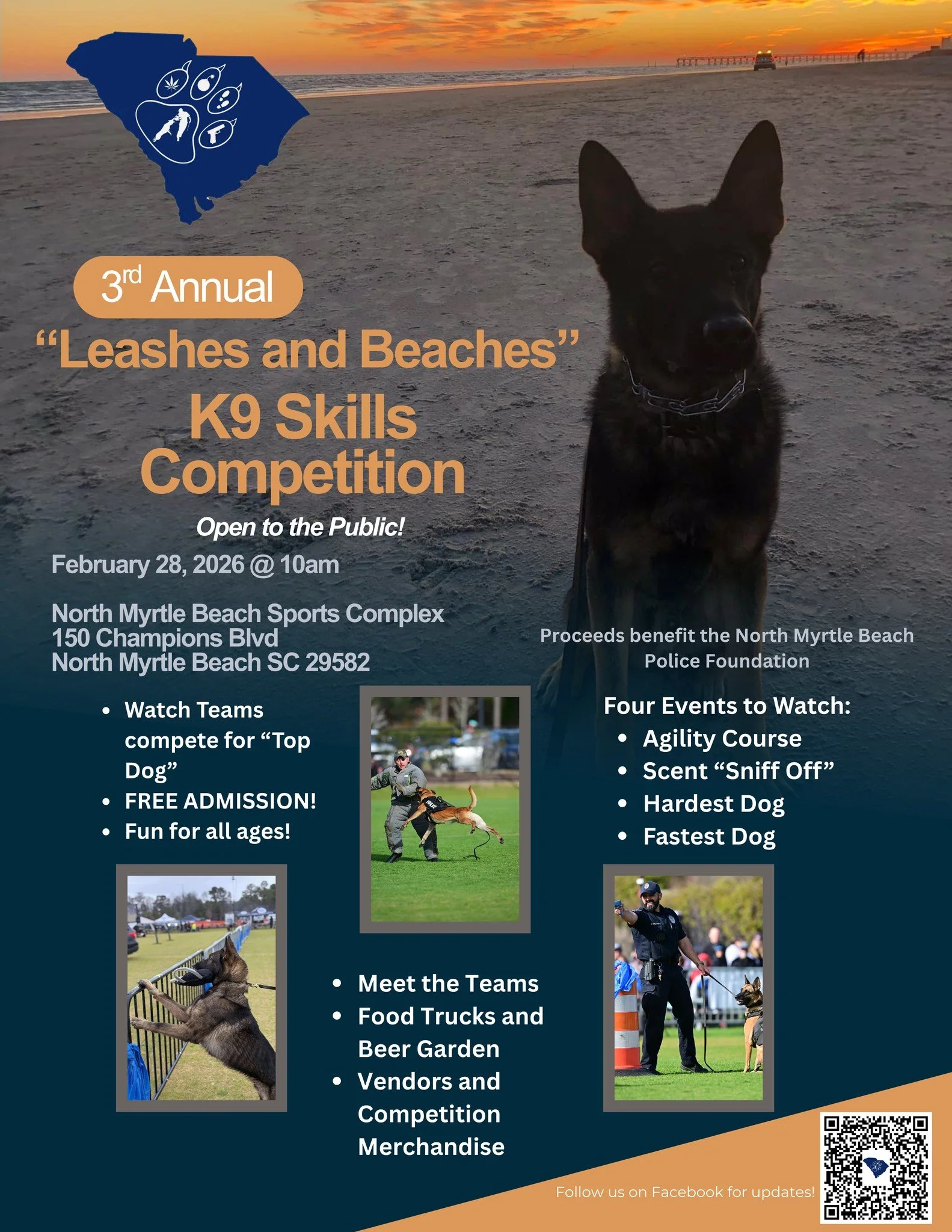 Pop-up at Leashes and Beaches Event