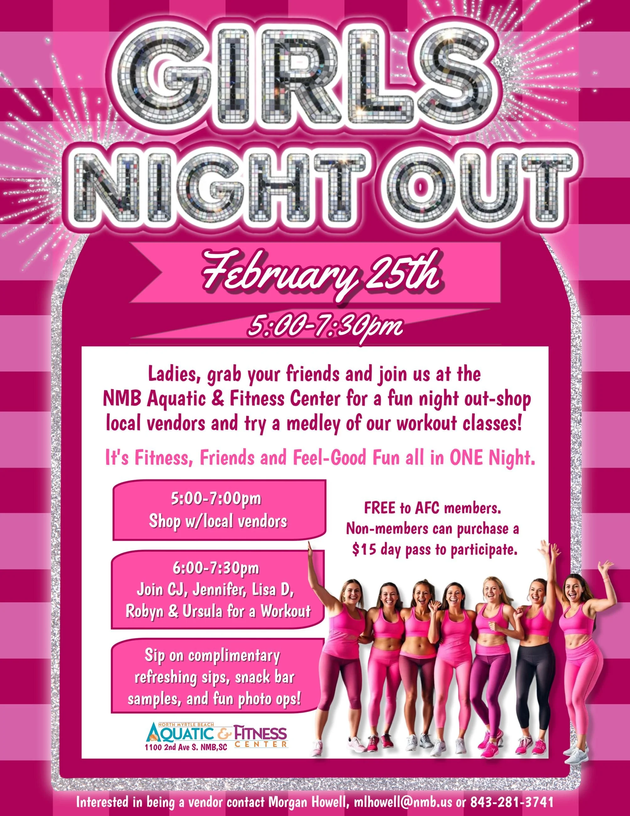 Girls Night Out- NMB Aquatic and Fitness Center