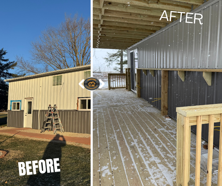 Outdoor Covered Deck