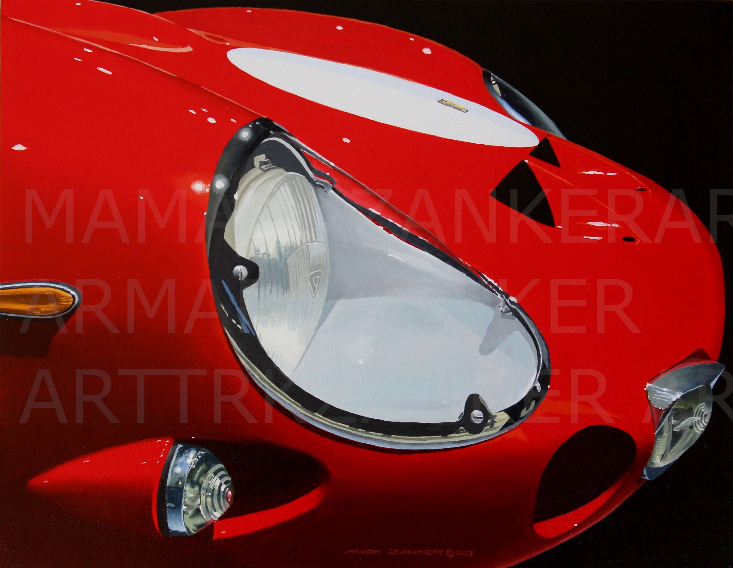 Ferrari 250 GTO oil painting.JPG