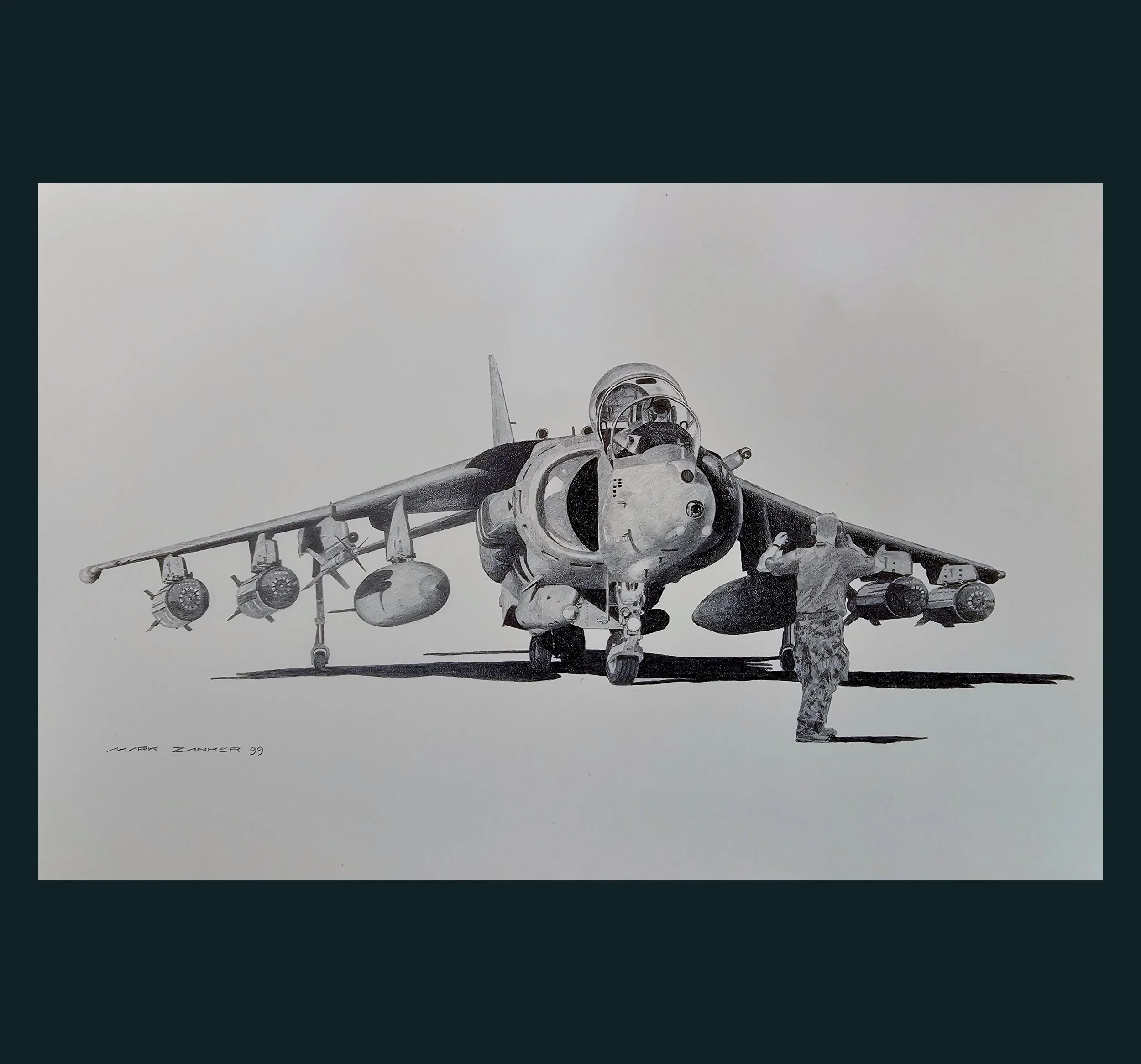 Harrier GR7 Fine Art Print