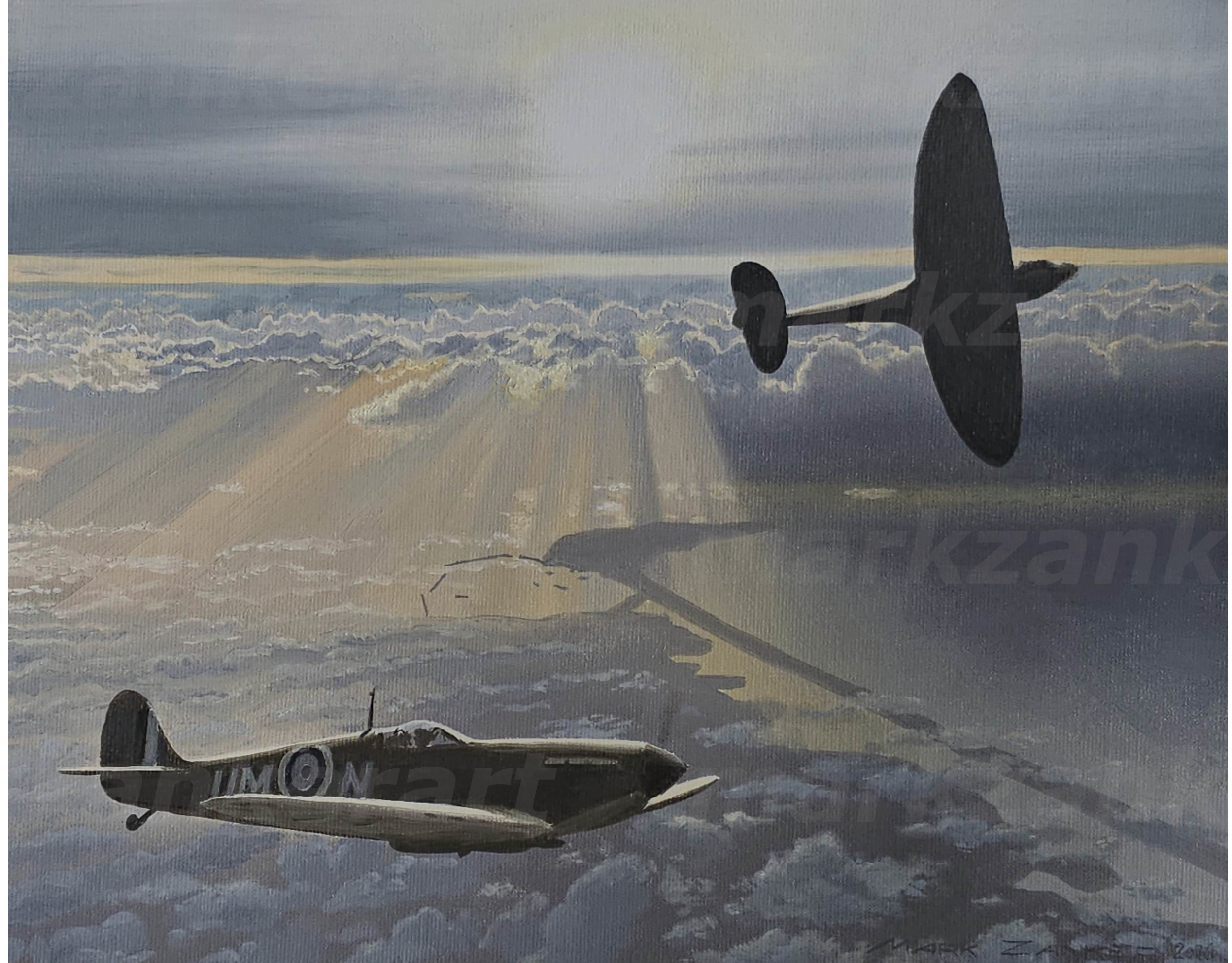 Spitfires Over Portland