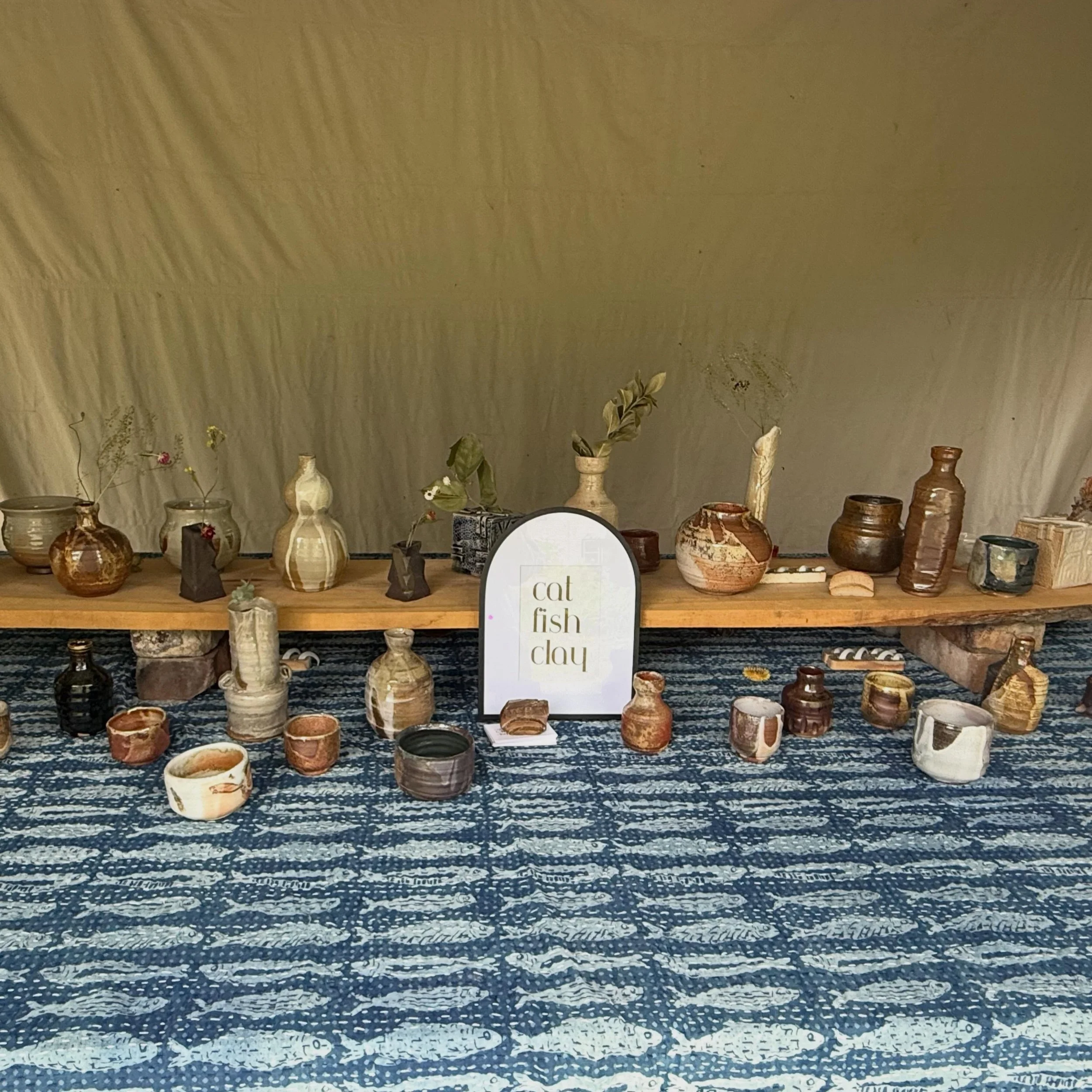 Our makeshift gallery/studio/garden shed is somewhat open. We have pots to show and sell for folks who want to make a visit. Get in touch if you&rsquo;d like come out. 

While supplies last, the Pottery for the People roadside stand is always open on