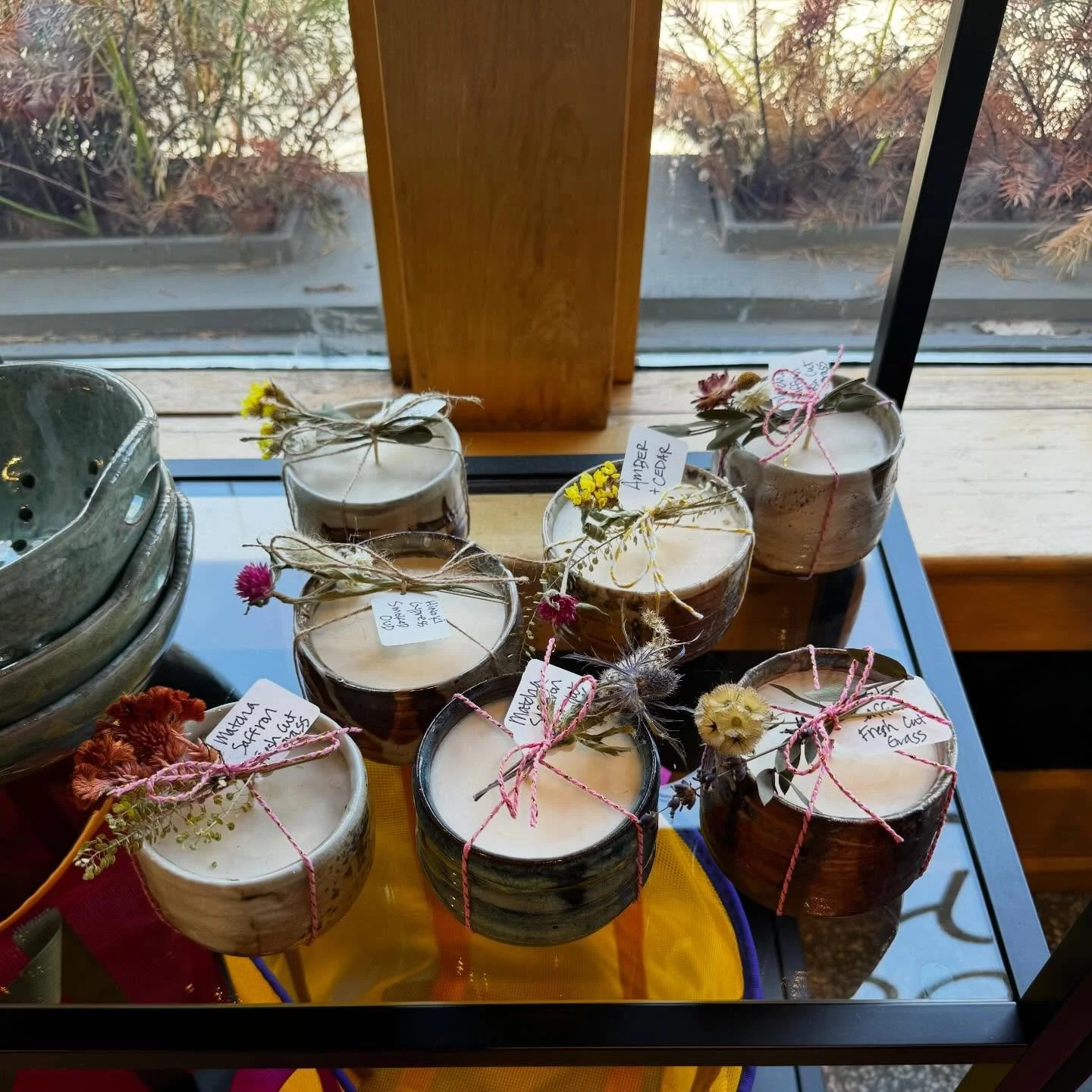 We are grateful to have candles and pottery @gooddayshop__  just in time for Mother&rsquo;s Day. Happy spring-ing!