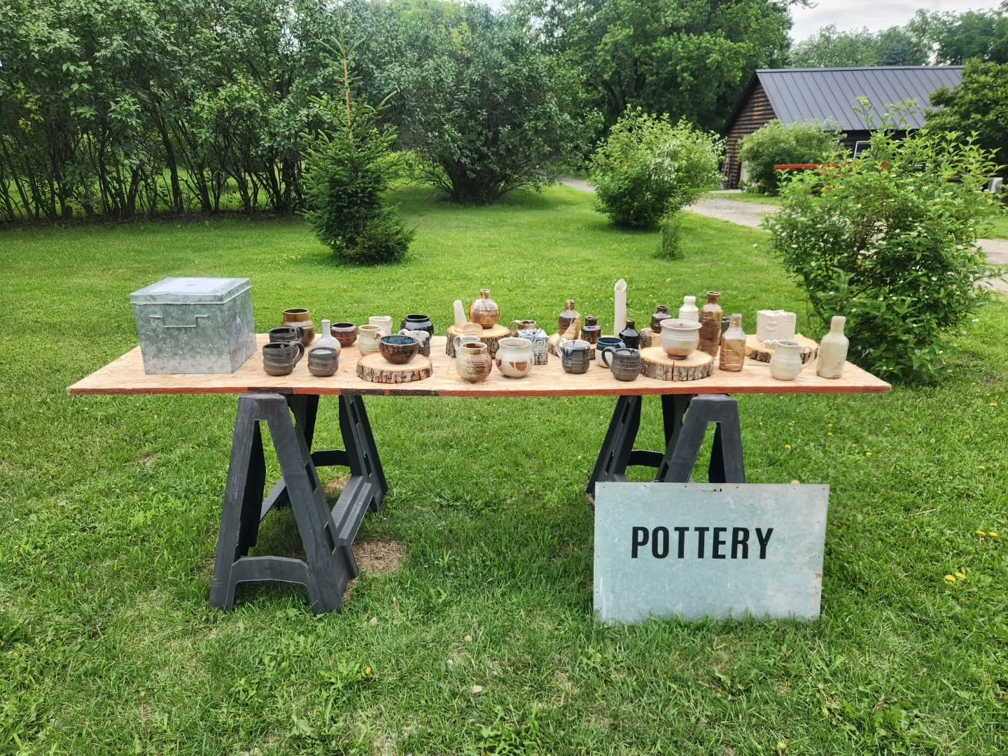 Roadside pottery stand is open for business! Everything $20 or less. Thanks for your support!

718 Taylor Ln, Stoughton (Dunkirk)

#woodisgood #woodfired #pottery #somethingspecialfromdunkirk