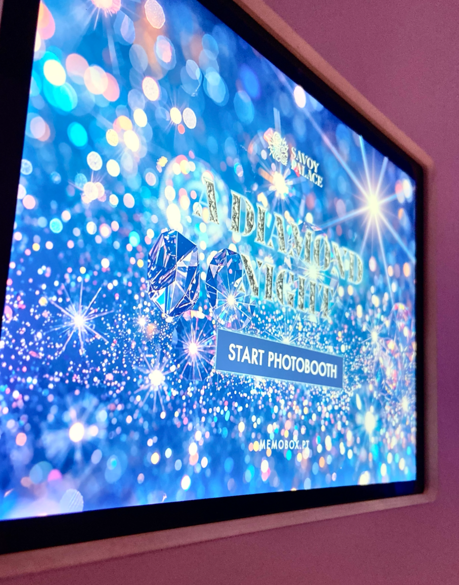 Photobooth start screen