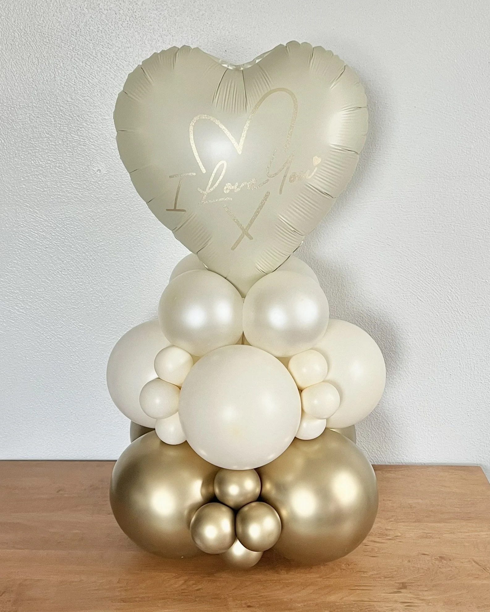 Valentine's Balloon Stack