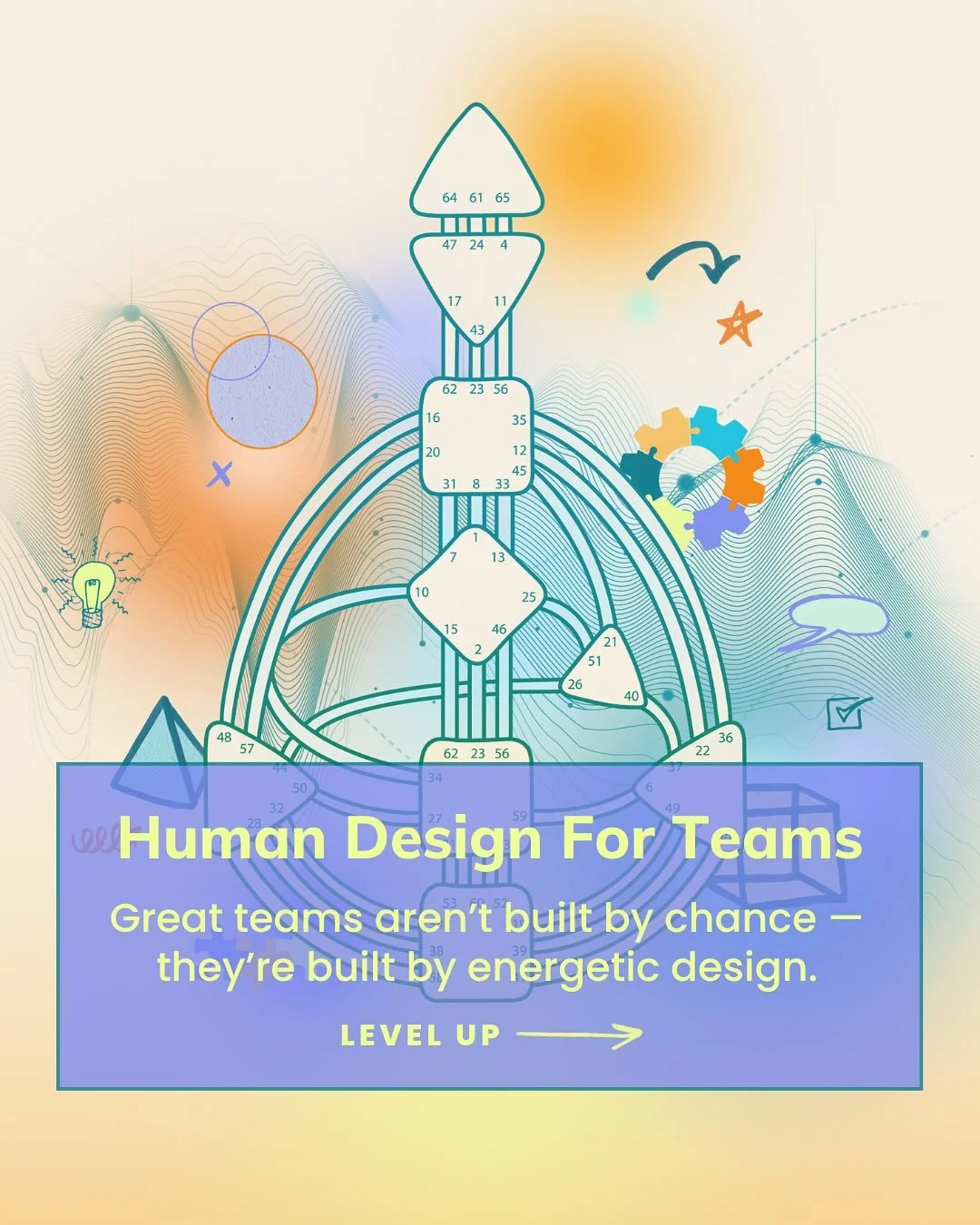 Every team has an energy.

But most leaders are managing people without ever understanding how that energy actually works.

The Energetic Org Chart&trade; maps your team through the lens of Human Design &mdash; revealing how each person naturally lea