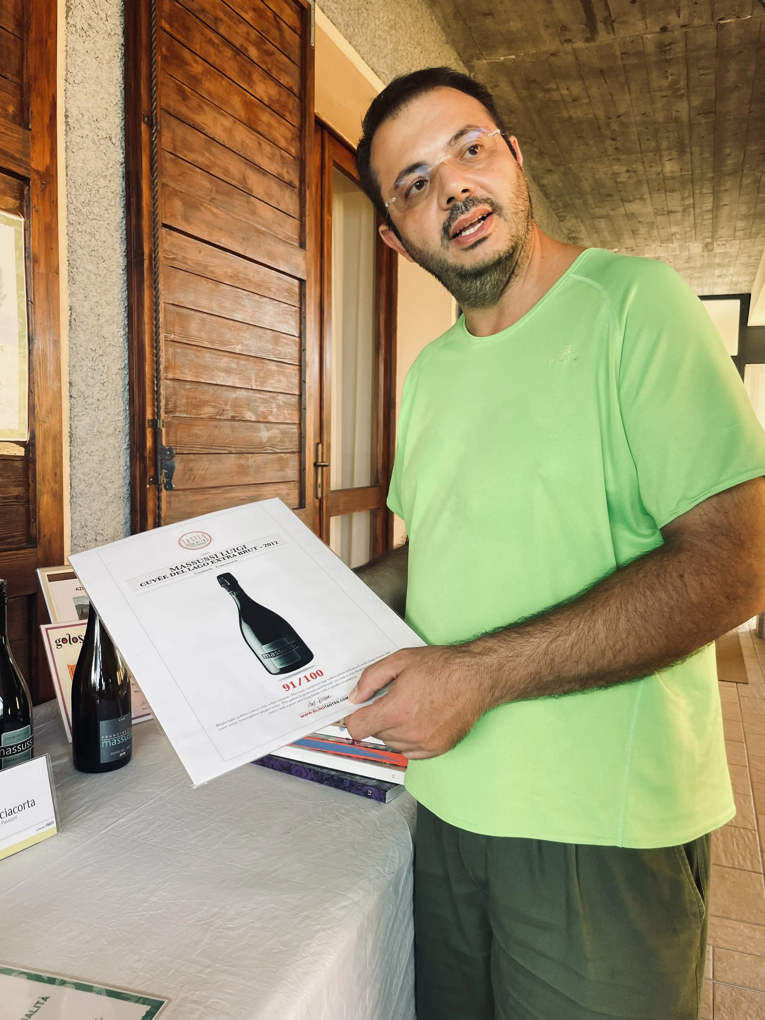 Franciacorta: A sparkling start to the New Year inspired by Luigi Massussi