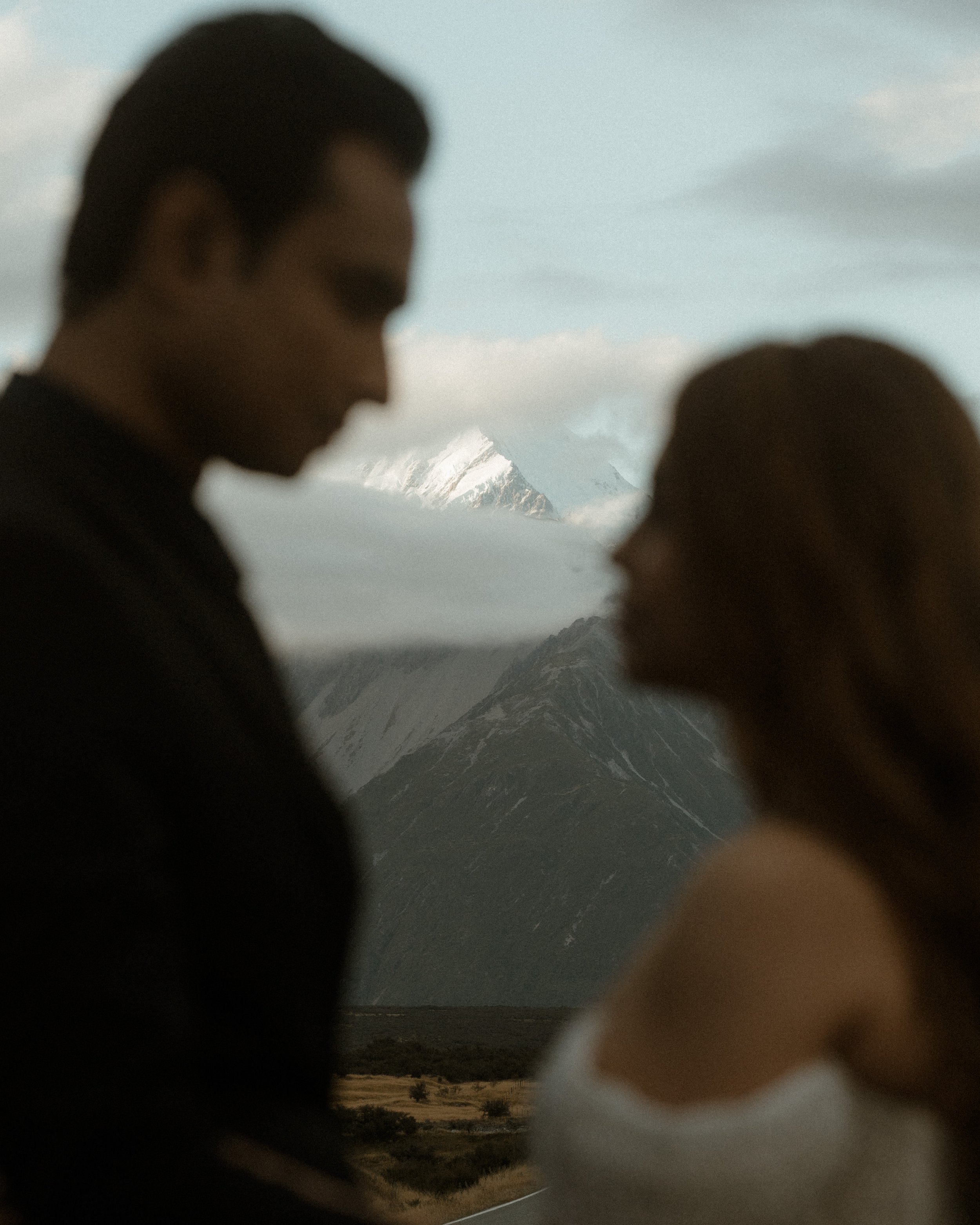 Artistic wedding photography by Wild Love Eopements in Mount Cook New Zealand