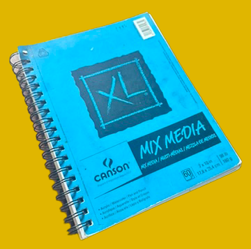 Mystery Sketchbook - Mixed Media