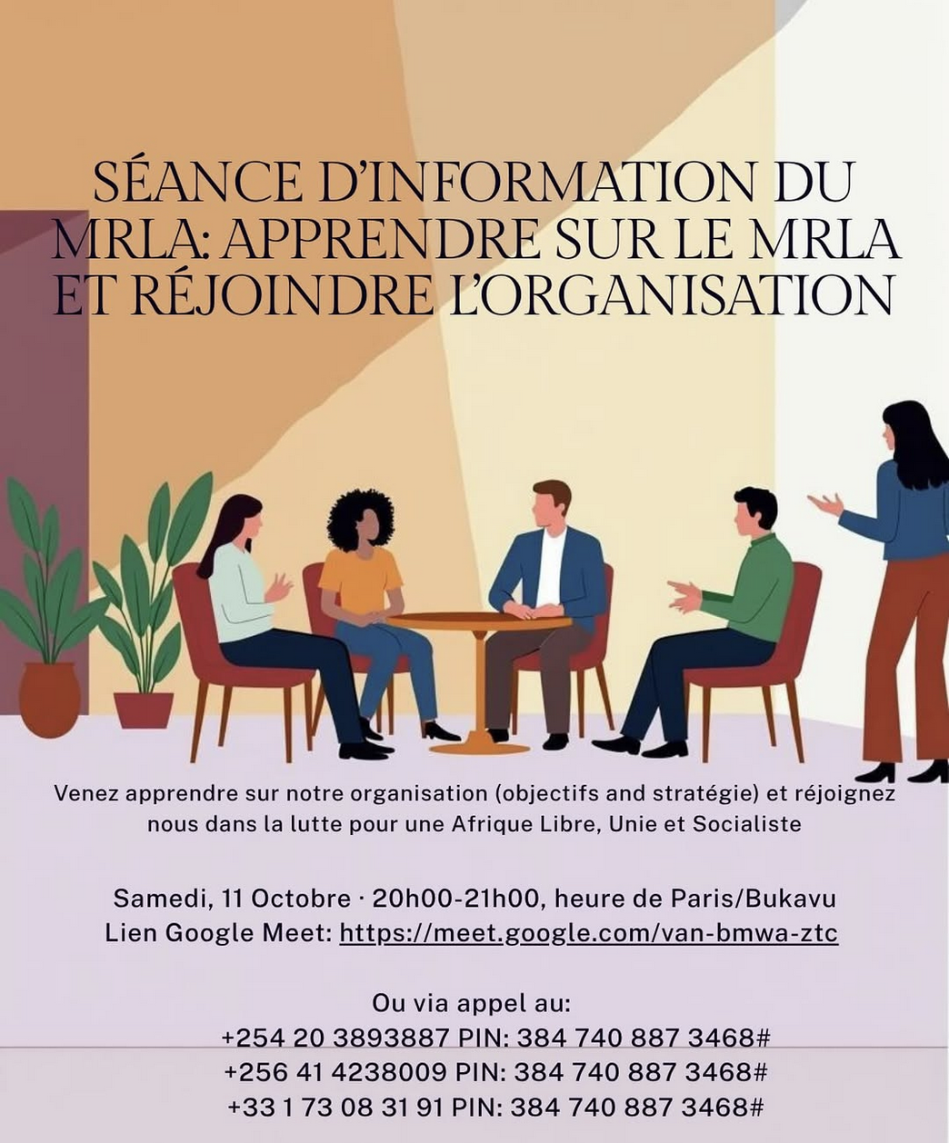 Séance d'Information du MRLA