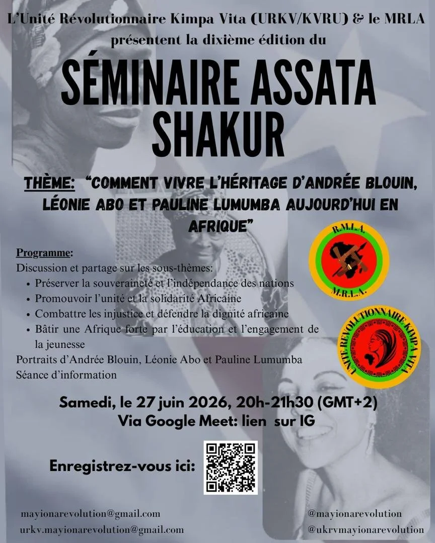 10e édition du Séminaire Assata Shakur