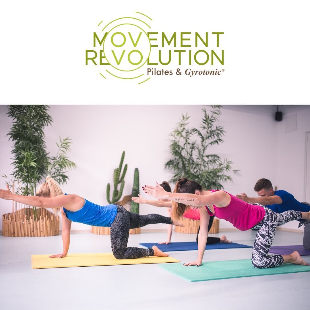 🧘&zwj;♀️ Movement is Medicine 🧘&zwj;♀️

At Movement Revolution, we believe that movement is key to a healthy body and a peaceful mind. 

Pilates and GYROTONIC&reg;️ offer the perfect balance of strength and flexibility while promoting overall welln
