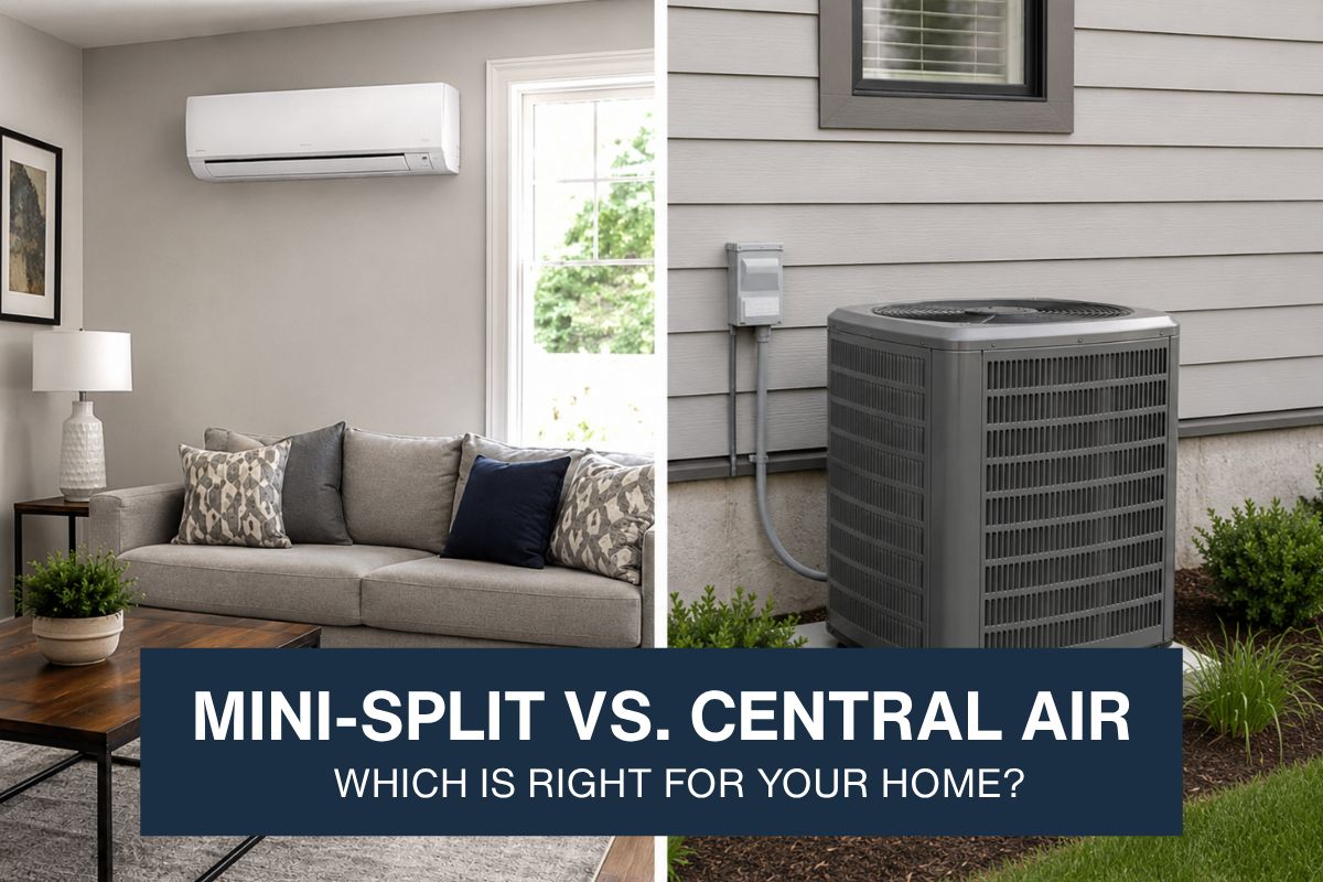 Mini-Split vs. Central Air: Which Is Better for Your Home?