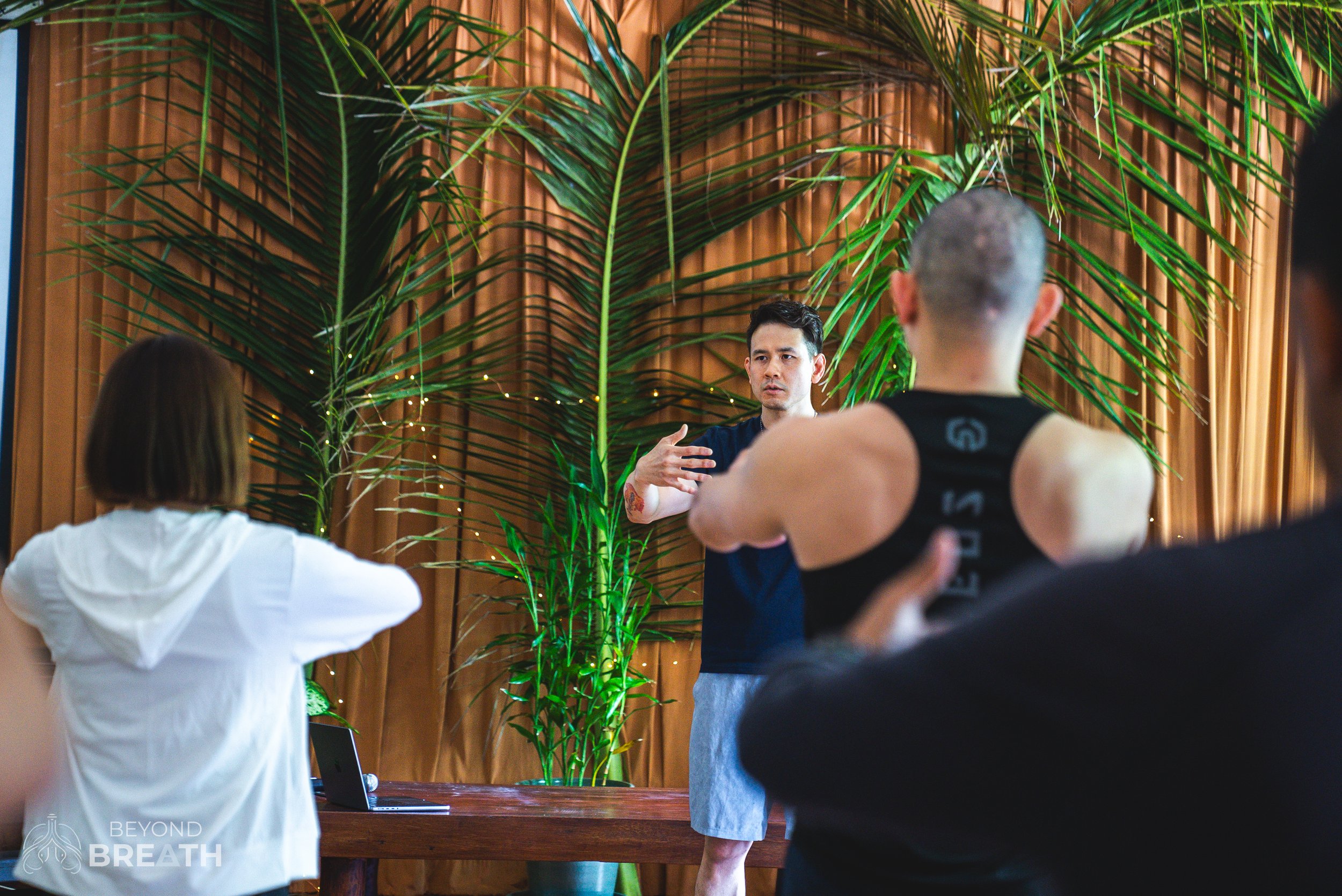Teaching at Beyond Breath retreat in Thailand