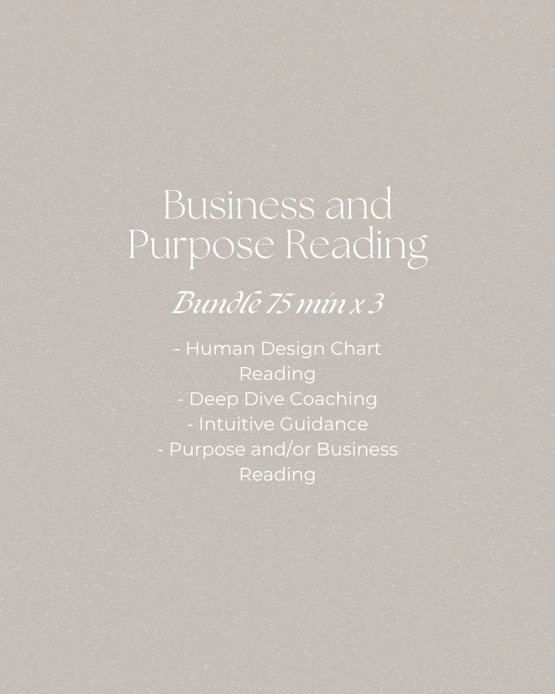 Business and Purpose Reading - Bundle of 3 x 75 min