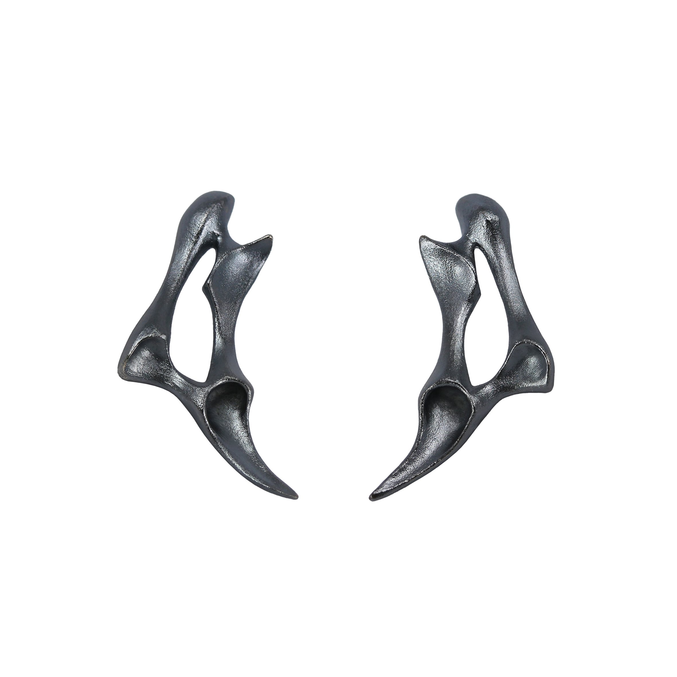 TRI/ earrings (black edition)