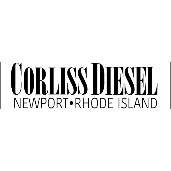Corliss Diesel logo with text 'Newport, Rhode Island'