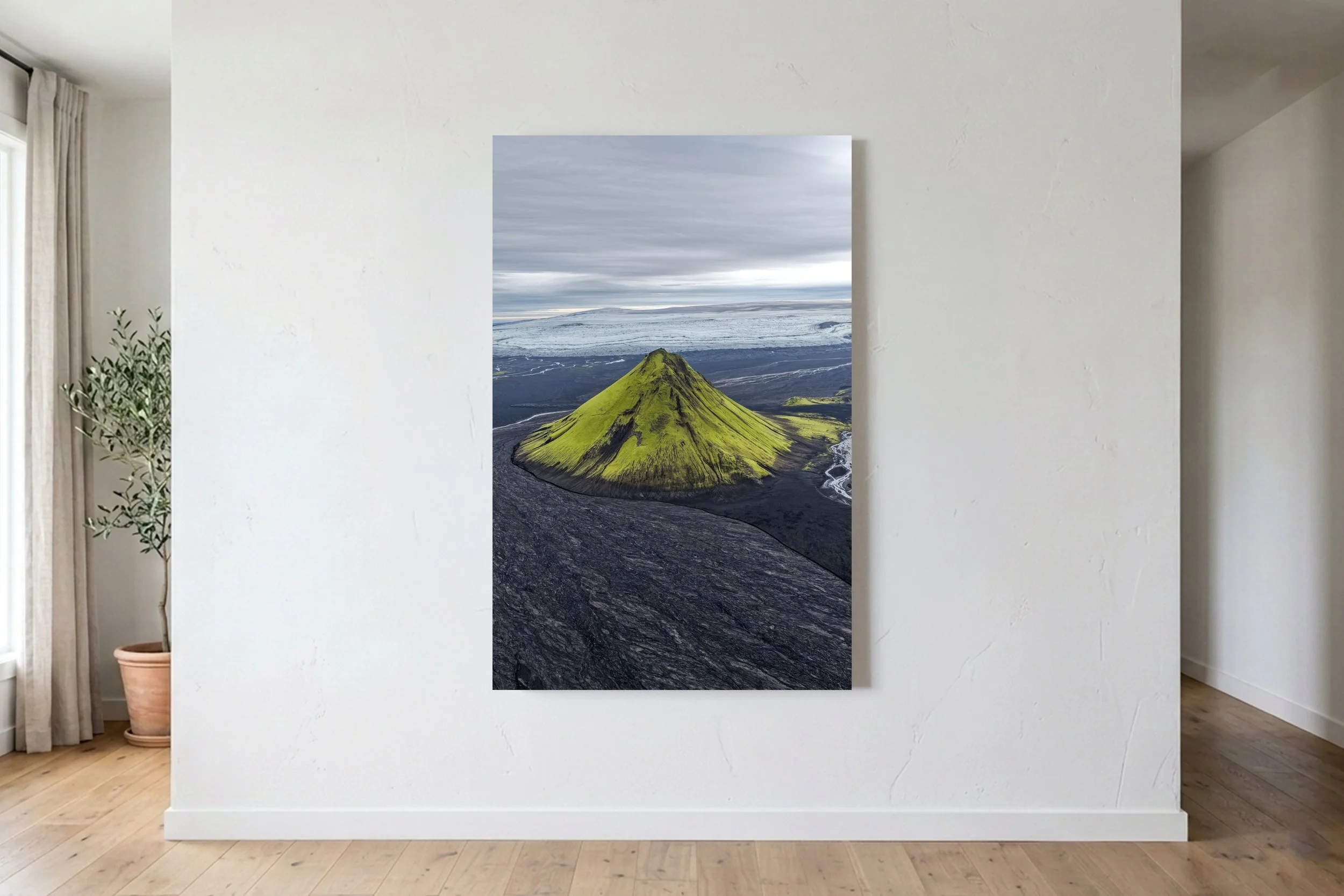 Maelifell and Myrdalsjokull Portrait