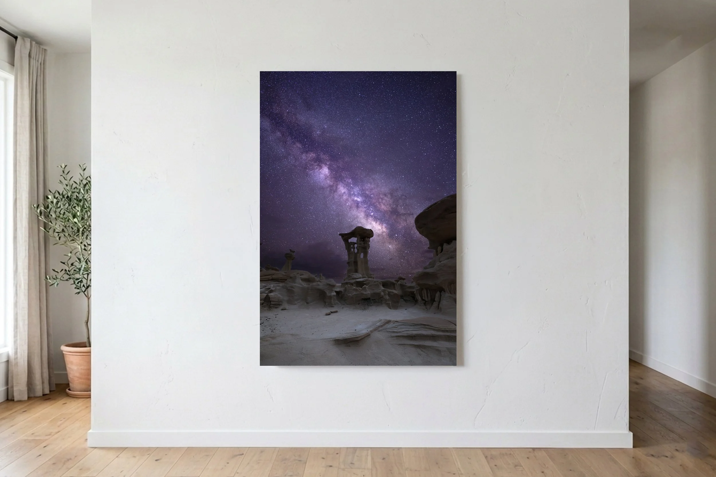 Alien Throne Milky Way On Wall.jpg