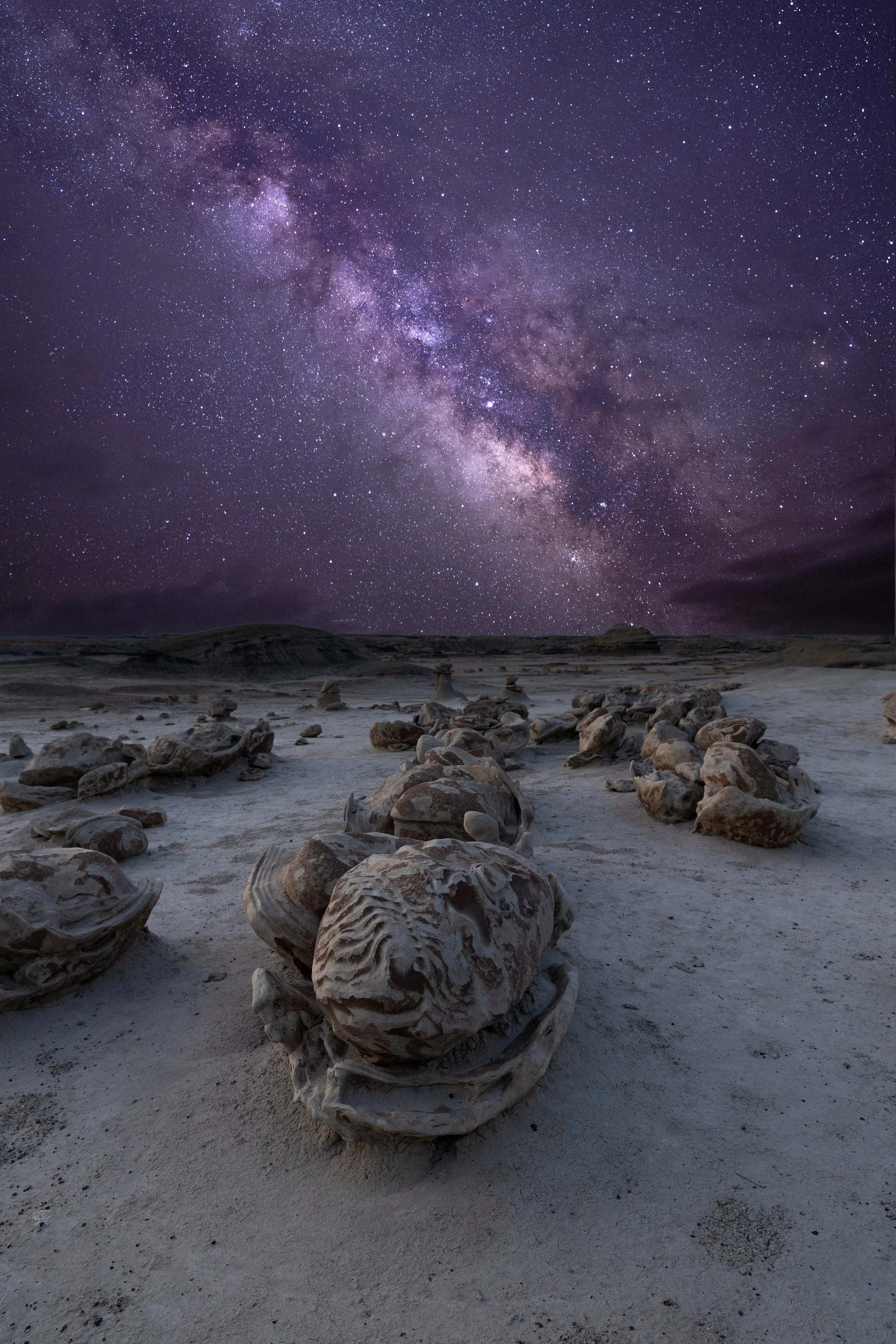 Alien Egg Under The Stars
