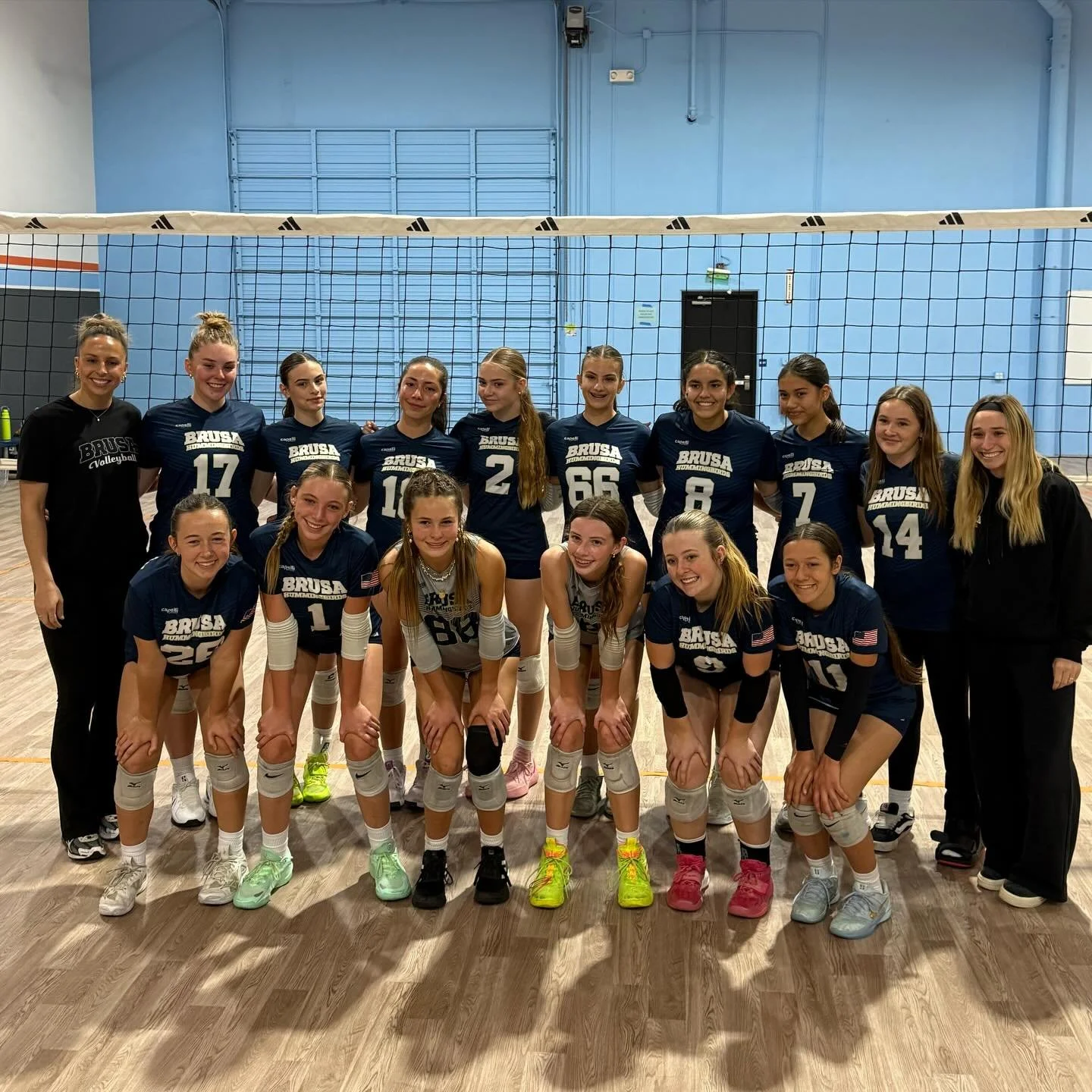 💫 15 Madison &amp; Des 💫

With a 3-0 day 1 on the weekend! Great job girls and coaches 💪