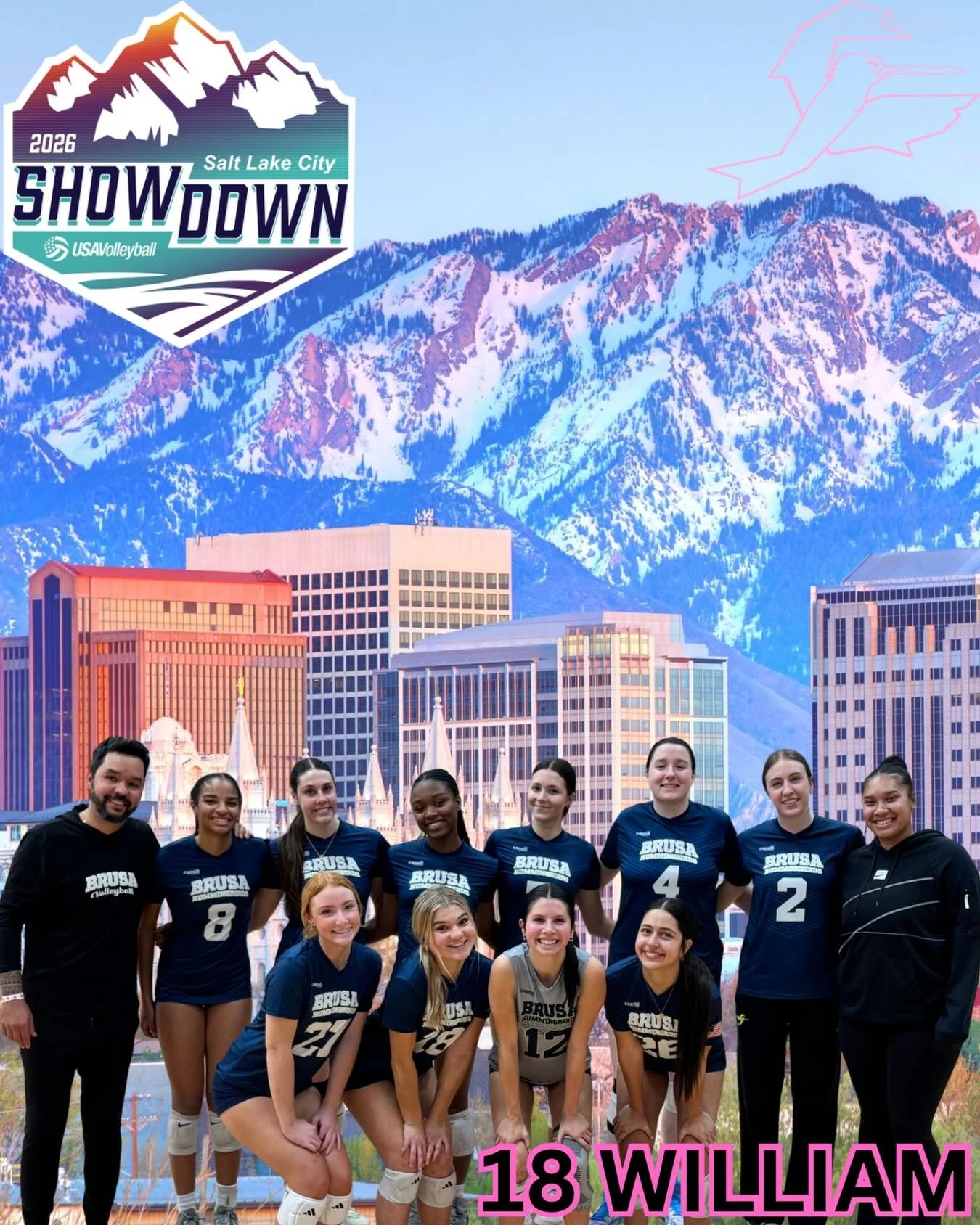 🍀 GOOD LUCK 🍀

Our 18 William team heads to Salt Lake City this weekend to compete in the Salt Lake City Showdown!