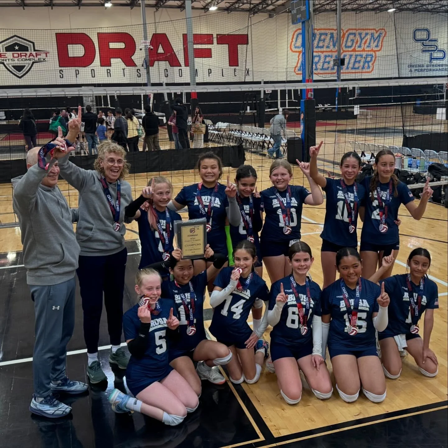 11 Ana takes 1st Place in the Club Division at the Coast Combine 🥇🥇🥇

What an amazing weekend for these girls as they battled hard and came out on top!
We are so proud of you all 👏👏