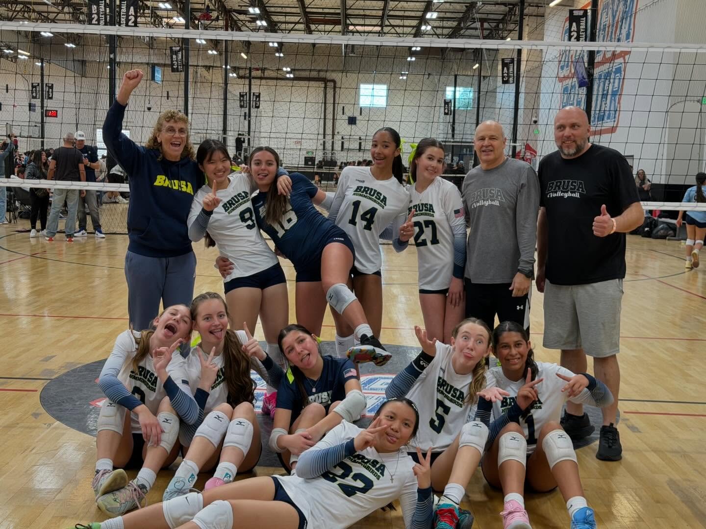 ✨ 14 Mauro &amp; Ana ✨

What a great day for this team as they played together and came out on top with a 4-0 day and moving back up to Division 2!
Great job girls and coaches 💪