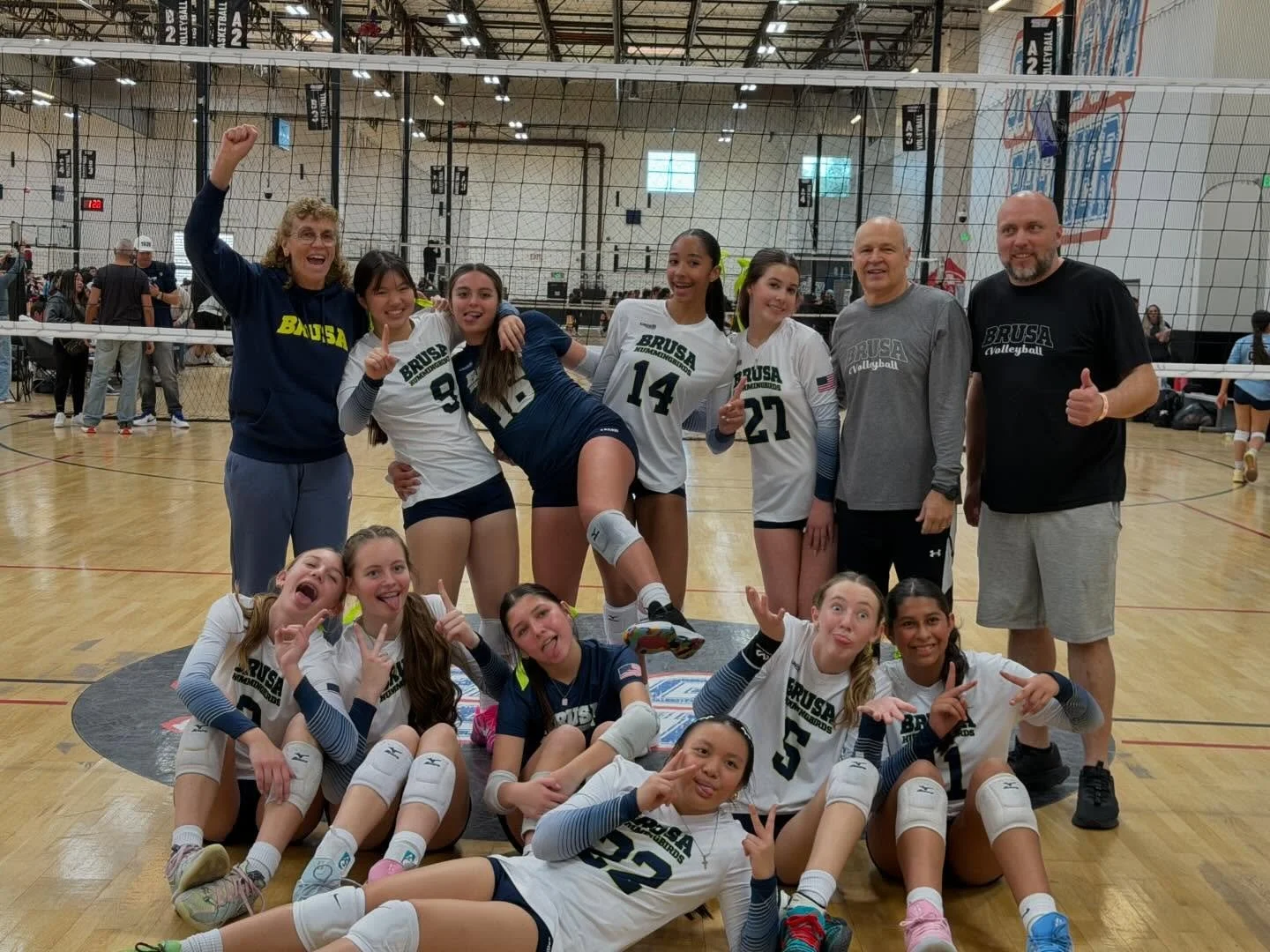 ✨ 14 Mauro &amp; Ana ✨

What a great day for this team as they played together and came out on top with a 4-0 day and moving back up to Division 2!
Great job girls and coaches 💪