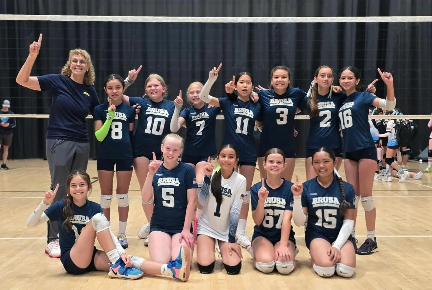 11 Ana with a stellar performance today going 2-1 and finishing 5th overall in SCSN👏👏