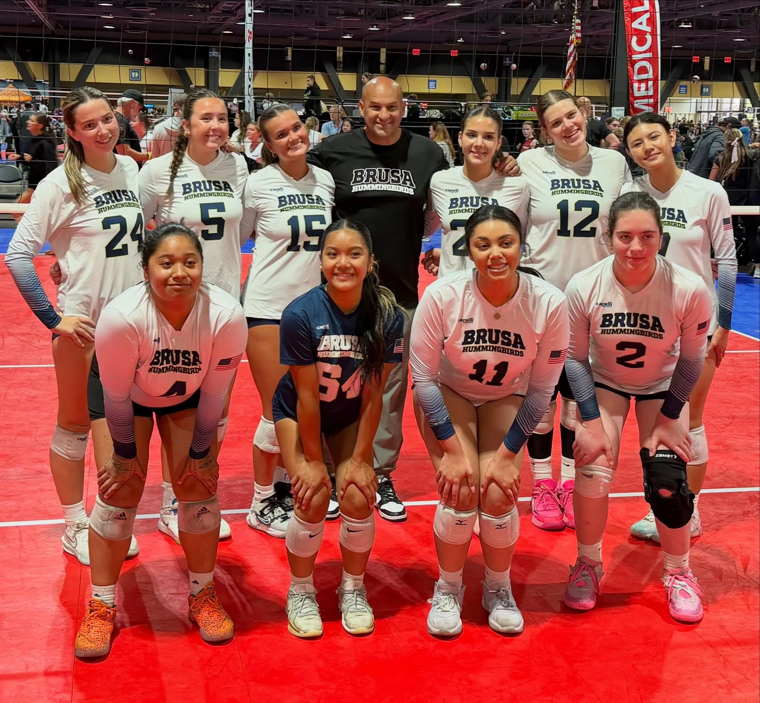 18 Costa heads into the GOLD bracket of JVA tomorrow💪

You got this girls👏