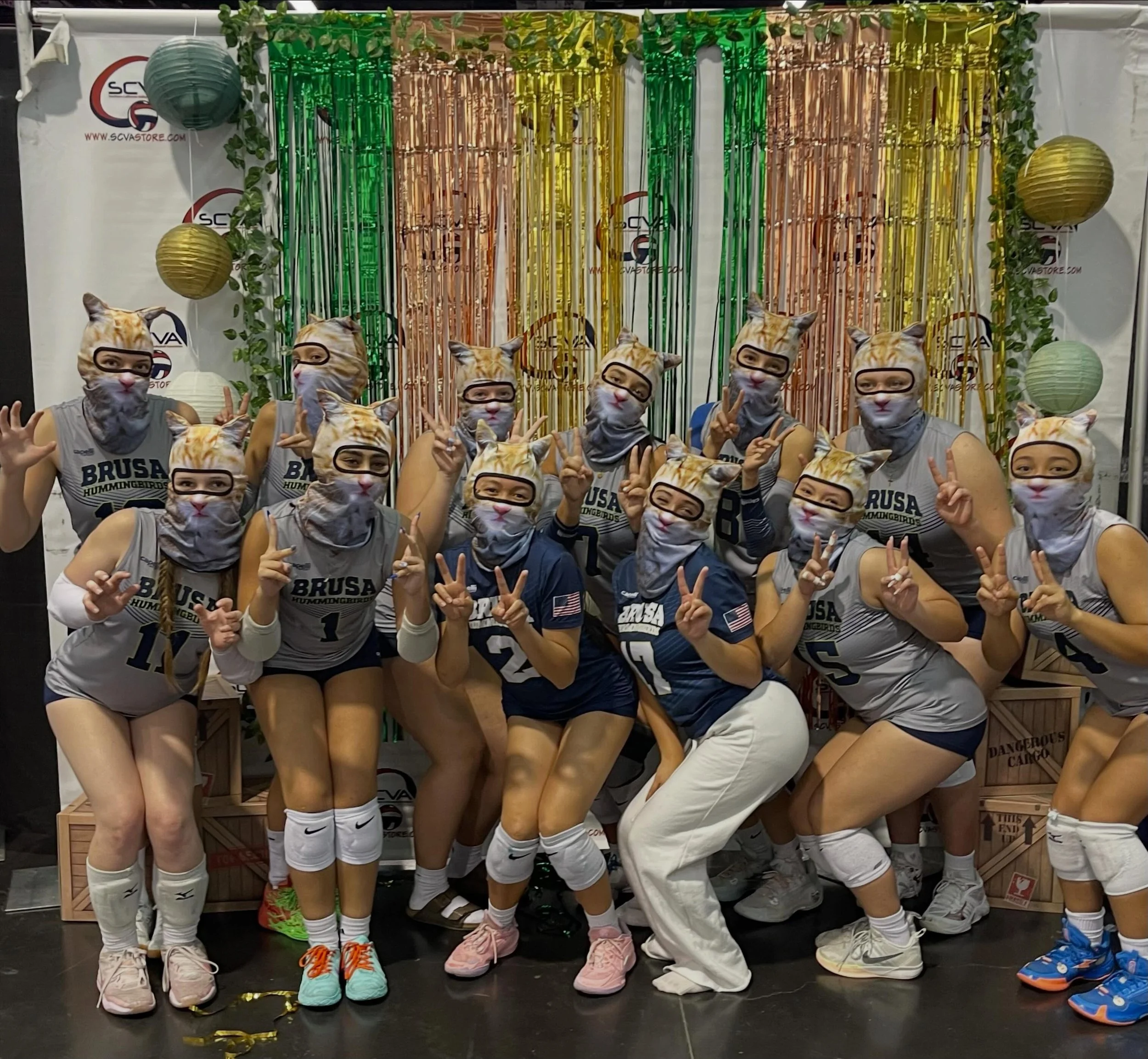 16 Crystal taking theme days at Summer Soiree to the max 🐱