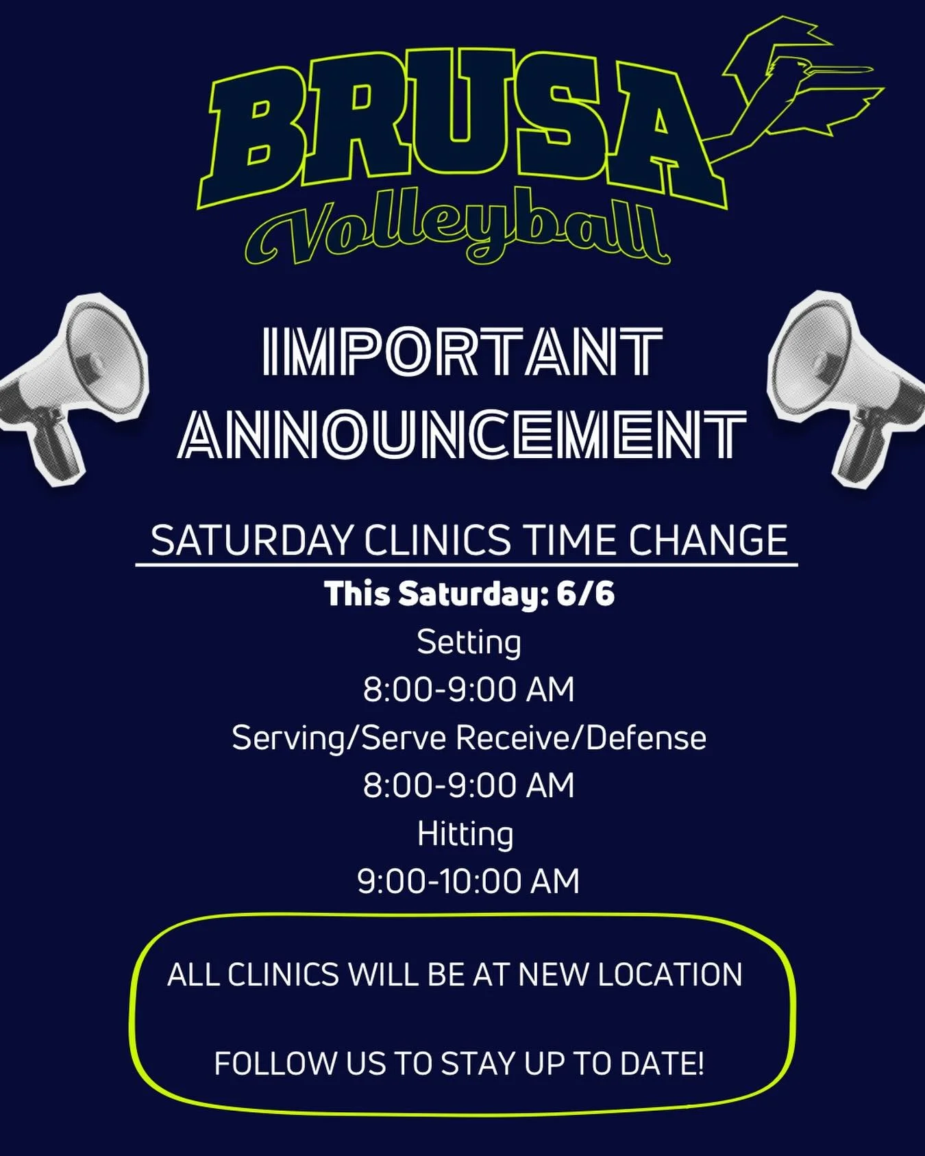 🚨 SATURDAY CLINIC UPDATE 🚨

Our Saturday clinics with Mauro &amp; Ana will now be at the New Gym!

Check out our website for the address💪