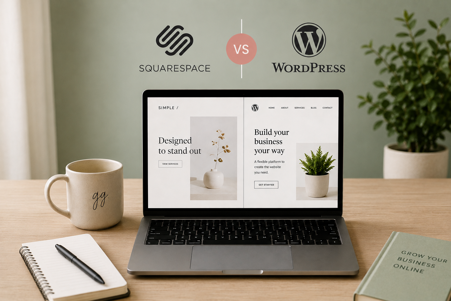 Squarespace vs WordPress: which is right for a small business?