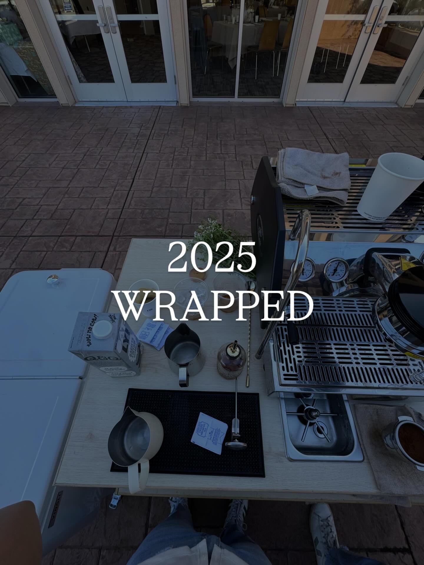 2025 wrapped 🫶🏽
 A year of learning through every season of running a small business, and staying focused on why we do this work. So grateful for every client who let us be part of their event this year&mdash; your support means everything!
#2025wr