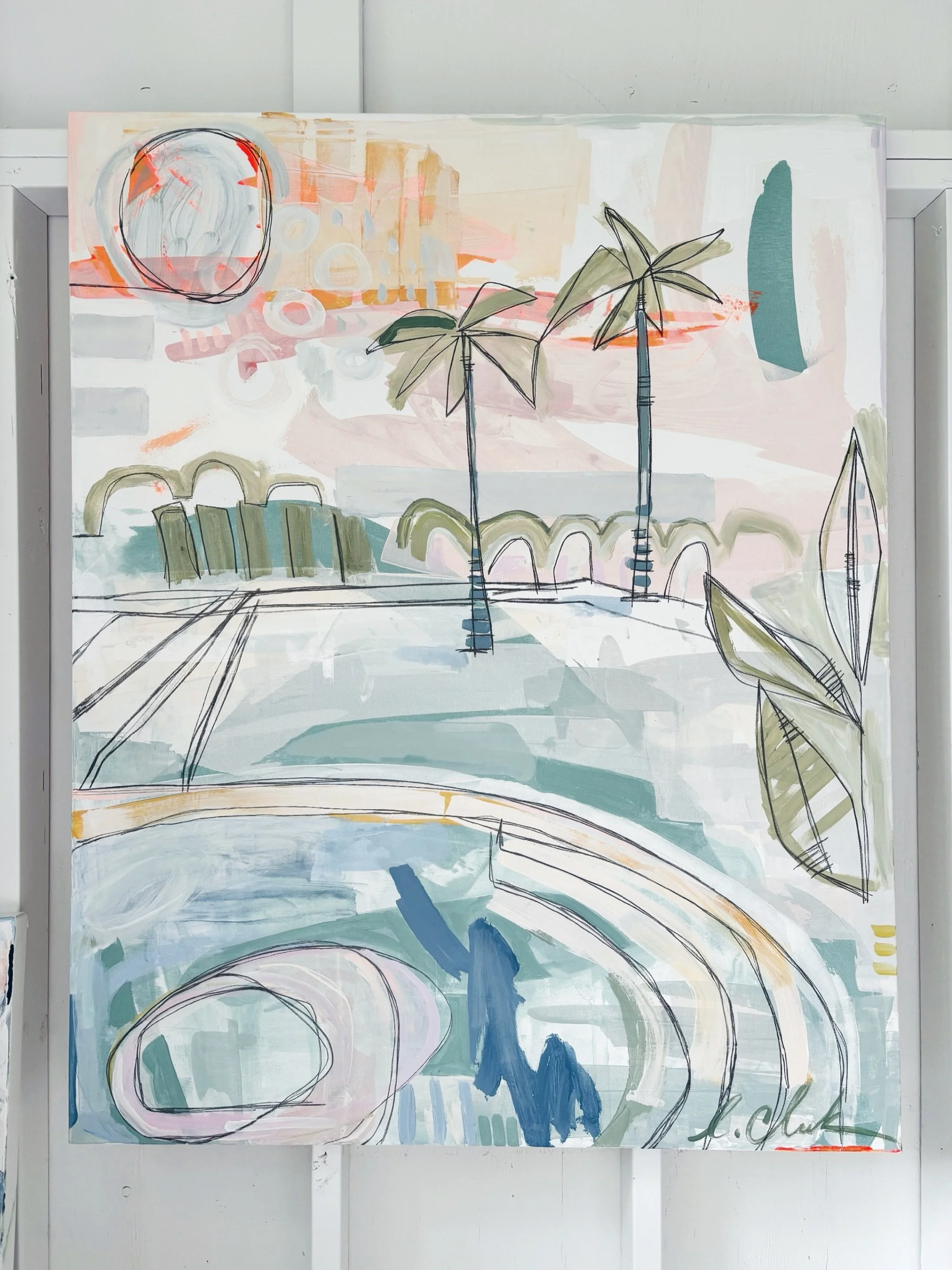 &hearts;There&rsquo;s been a new energy in the studio lately. Excited to share this next chapter of work soon &hearts;
