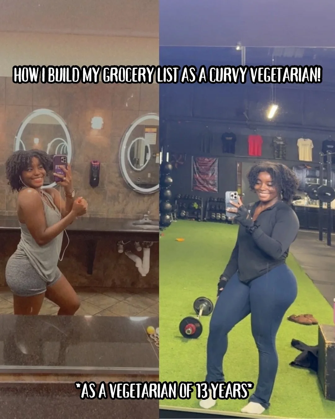 Eating for curves isn&rsquo;t about eating less &mdash; it&rsquo;s about eating intentionally. 🌱🍠
As a curvy vegetarian, my grocery list is built to support muscle growth, energy, and body recomposition. Save this for your next grocery run 🛒✨

#ve