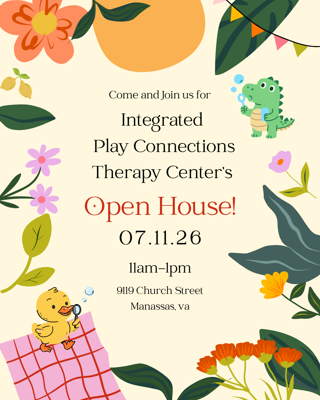 Integrated Play Connections Open House