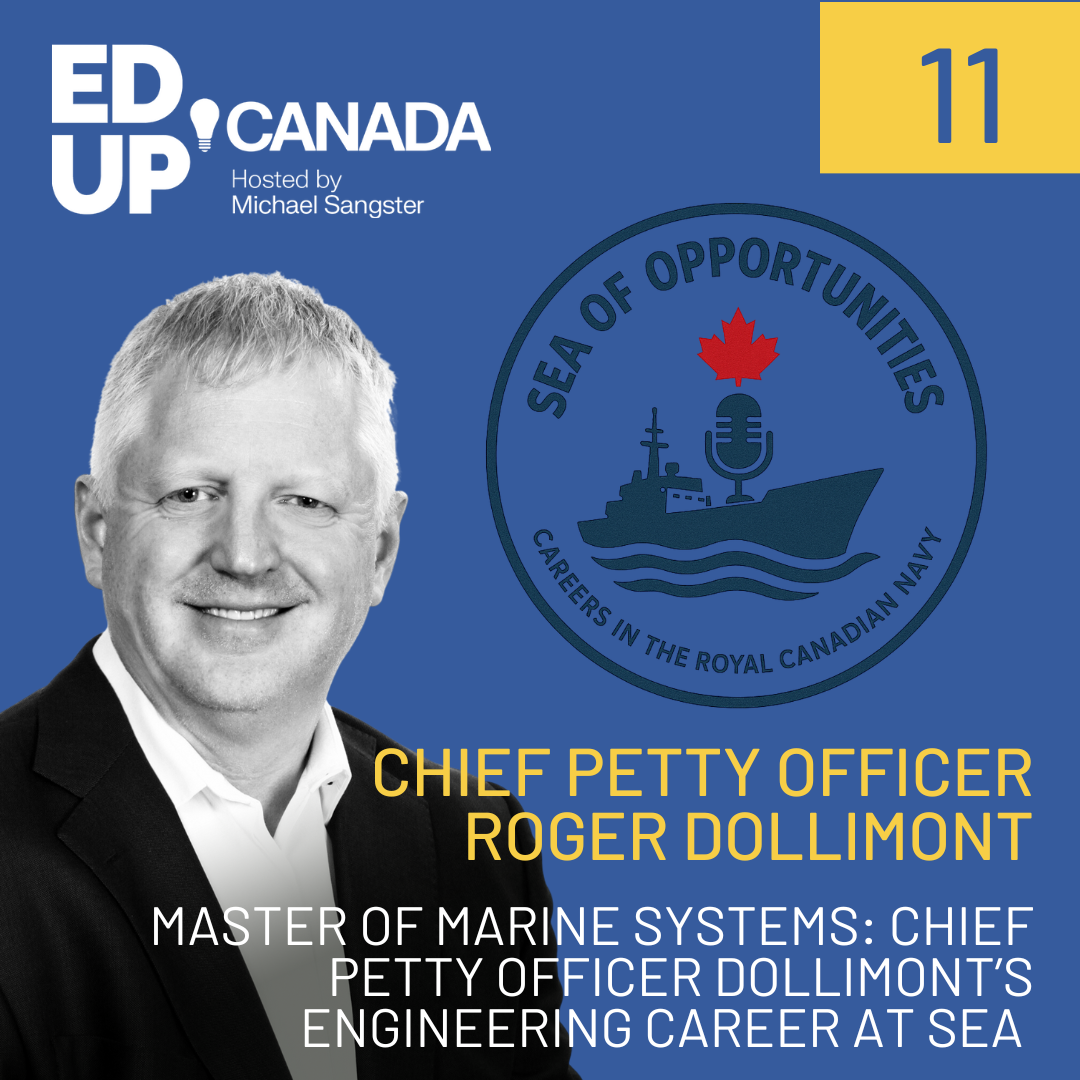 Sea of Opportunities - Episode 11 Master of Marine Systems: CPO Dollimont's Engineering Career at Sea with  Chief Petty Officer Roger Dollimont