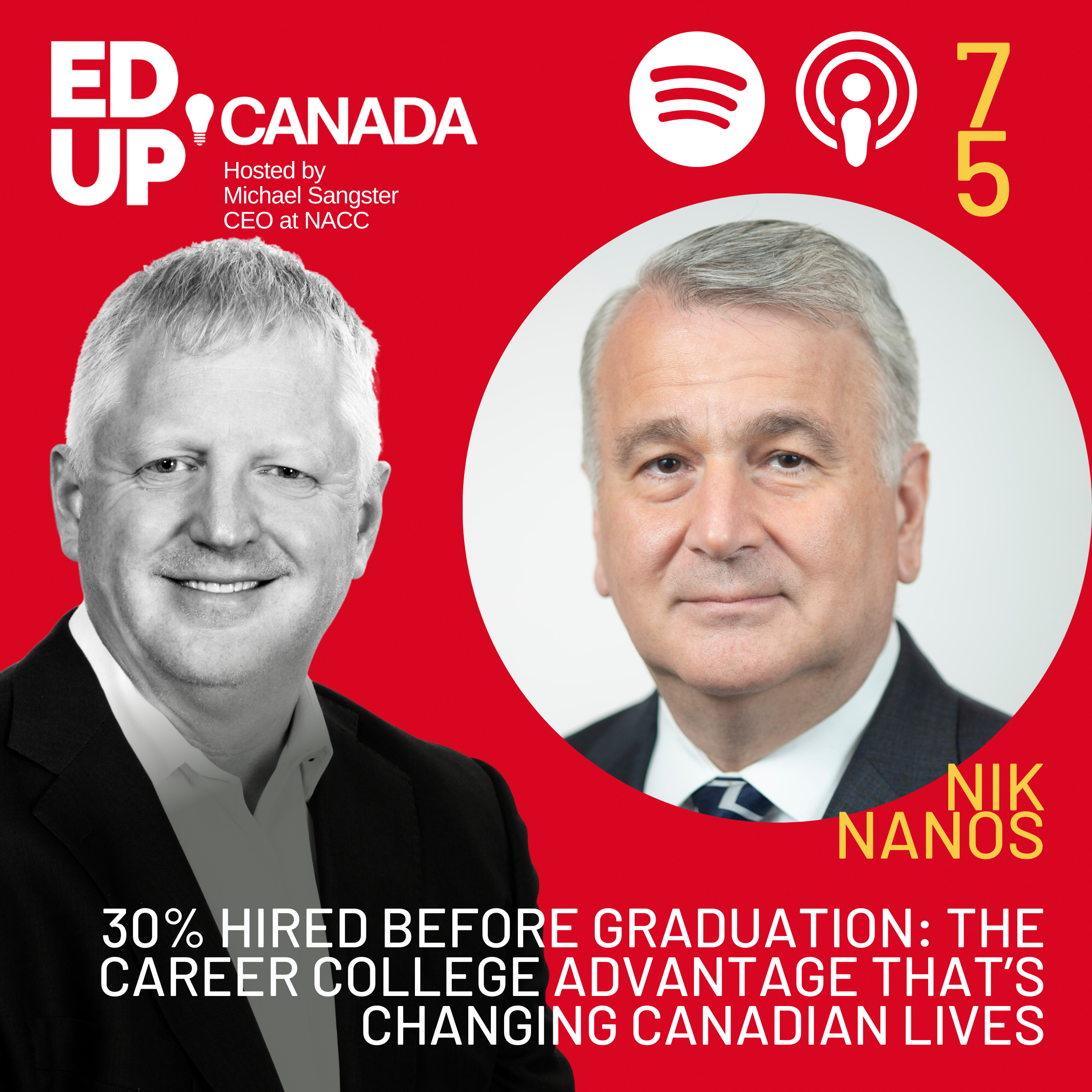 Episode #75: 30% Hired Before Graduation: The Career College Advantage That's Changing Canadian Lives with Nik Nanos