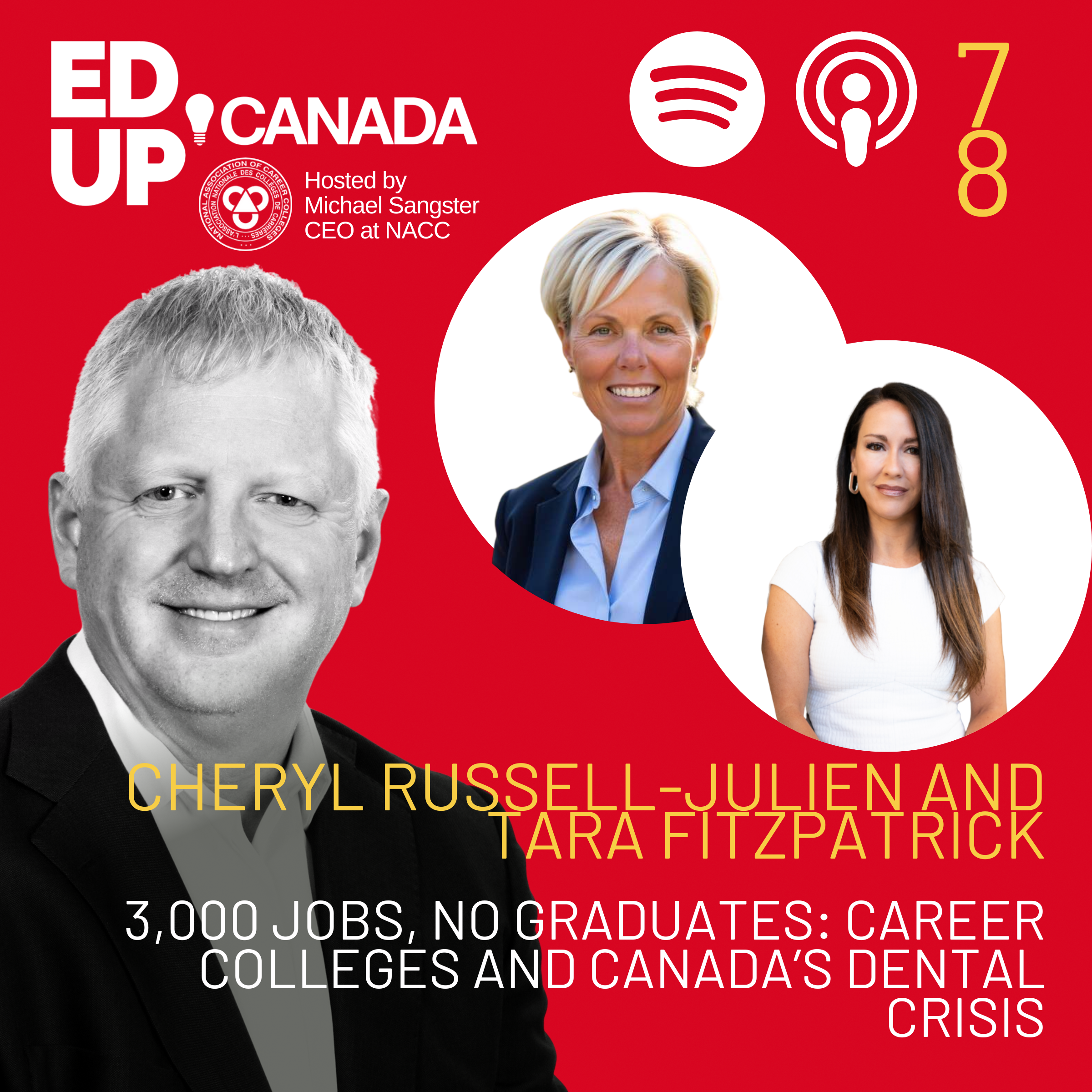 Episode 78: 3,000 Jobs, No Graduates: Career Colleges and Canada's Dental Crisis with Cheryl Russell-Julien &amp; Tara Fitzpatrick
