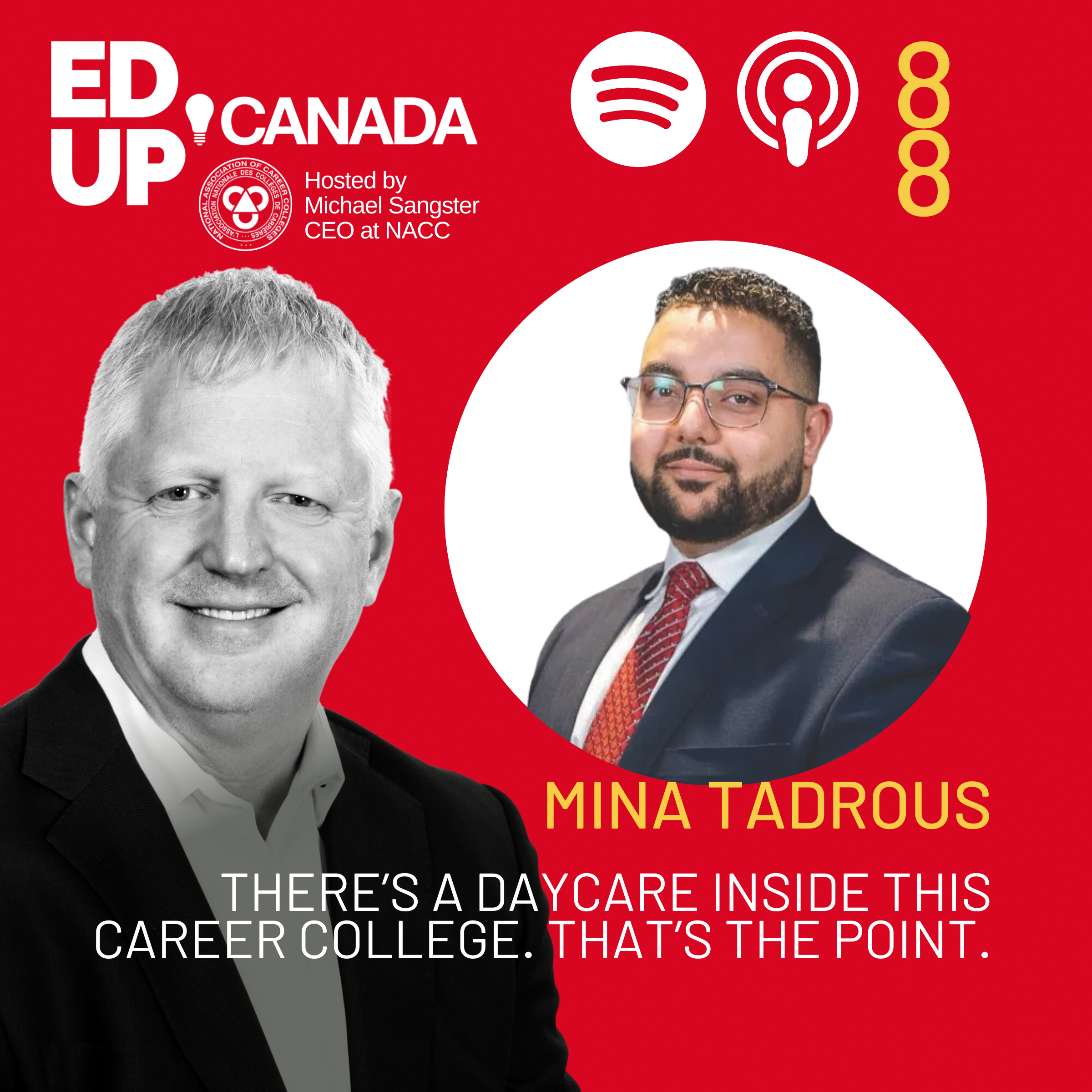 Episode #88: There's a Daycare Inside This Career College. That's the Point…with Mina Tadrous