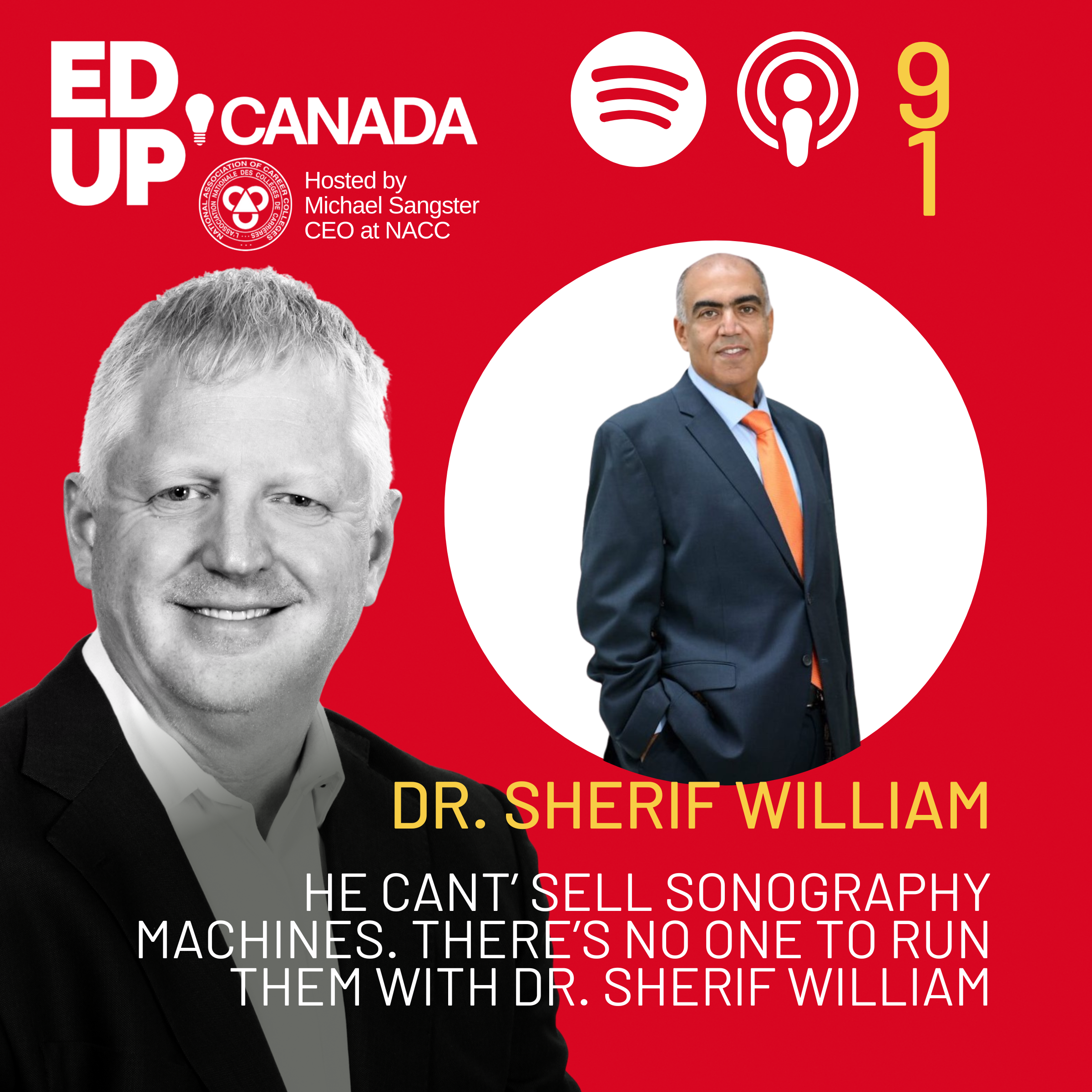 Episode #91: He Can't Sell Sonography Machines. There's No One to Run Them with Dr. Sherif William