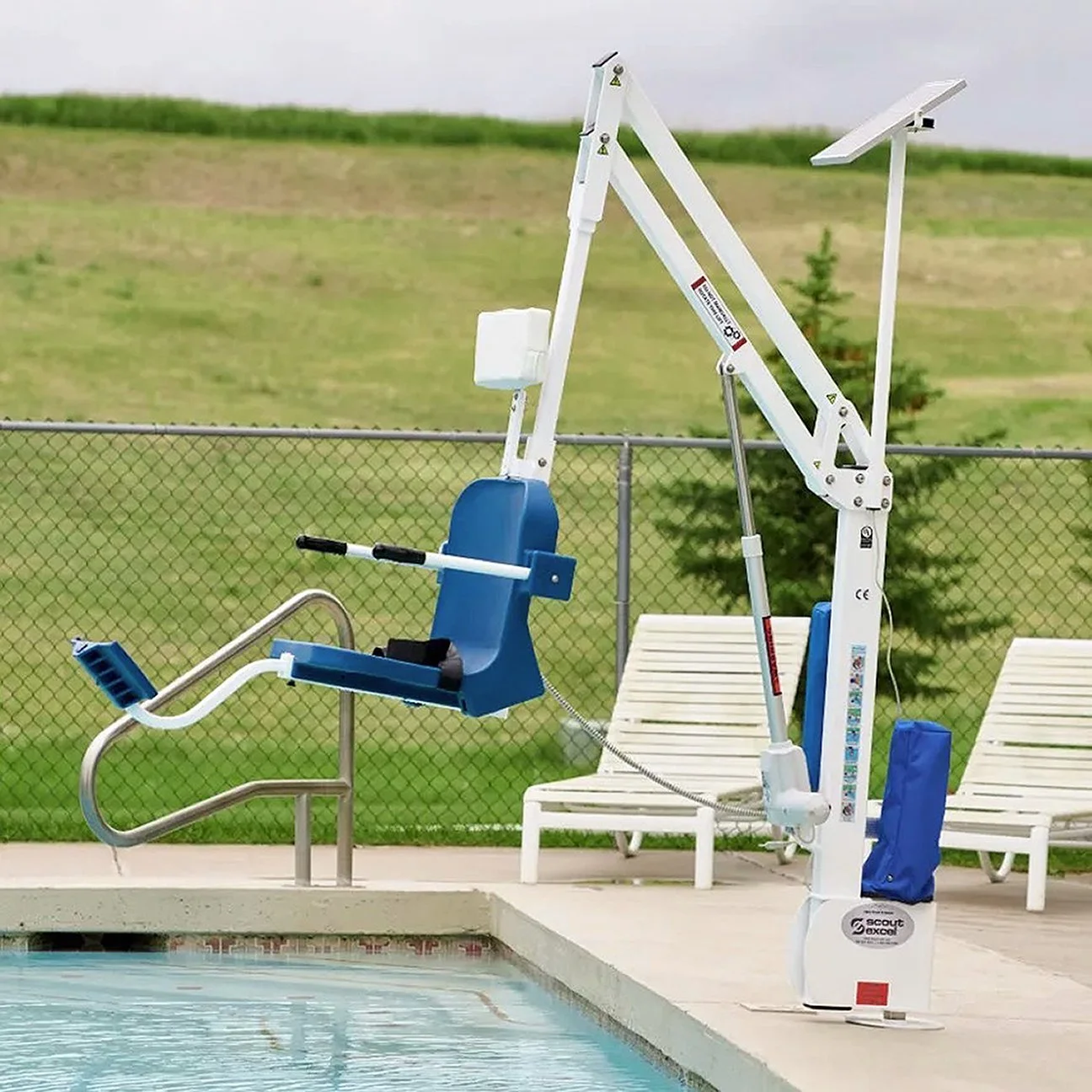 Scout excel pool lift, butler mobility, accessibility