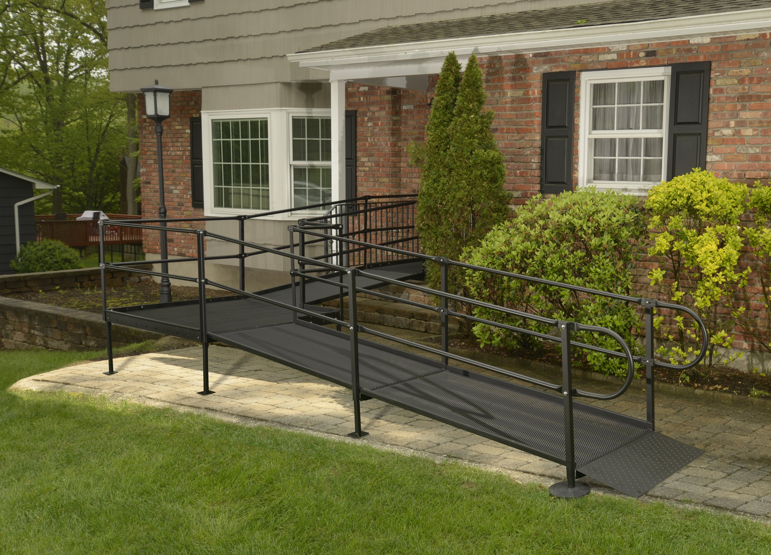 Butler Mobility Modular Steel Wheelchair Ramp Residential Unit Triumph Series